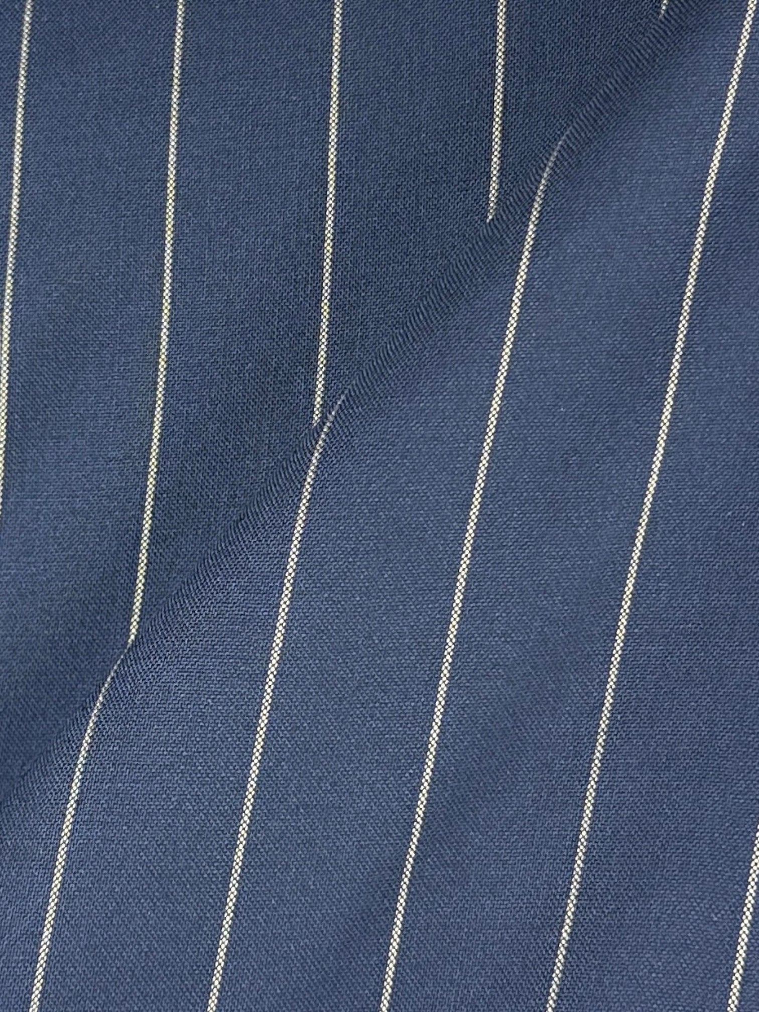 Corneliani blauw Super 150's krijtstreeppak