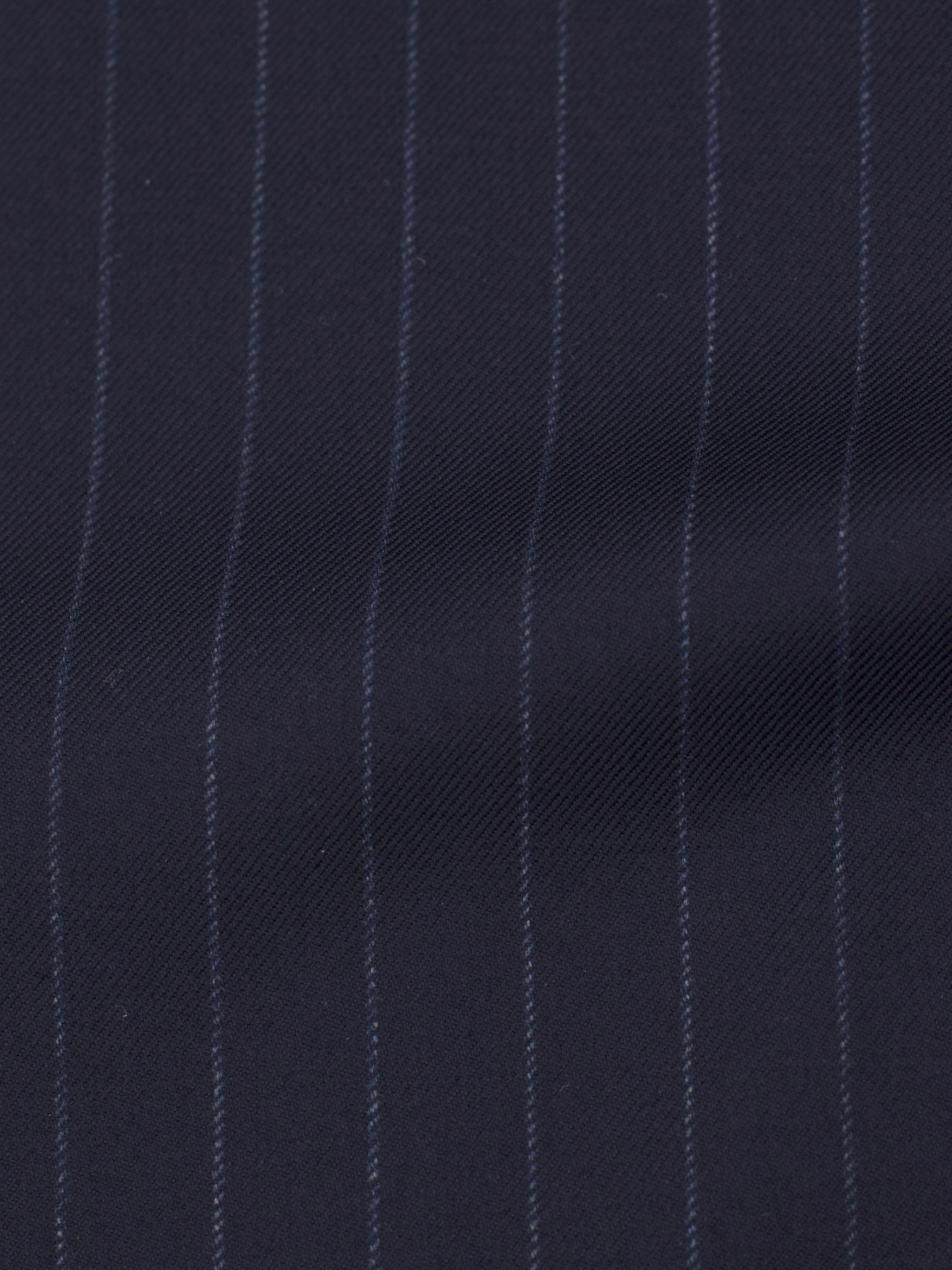 Canali Dark Blue Super 160's Pinstripe Wallstreet Suit