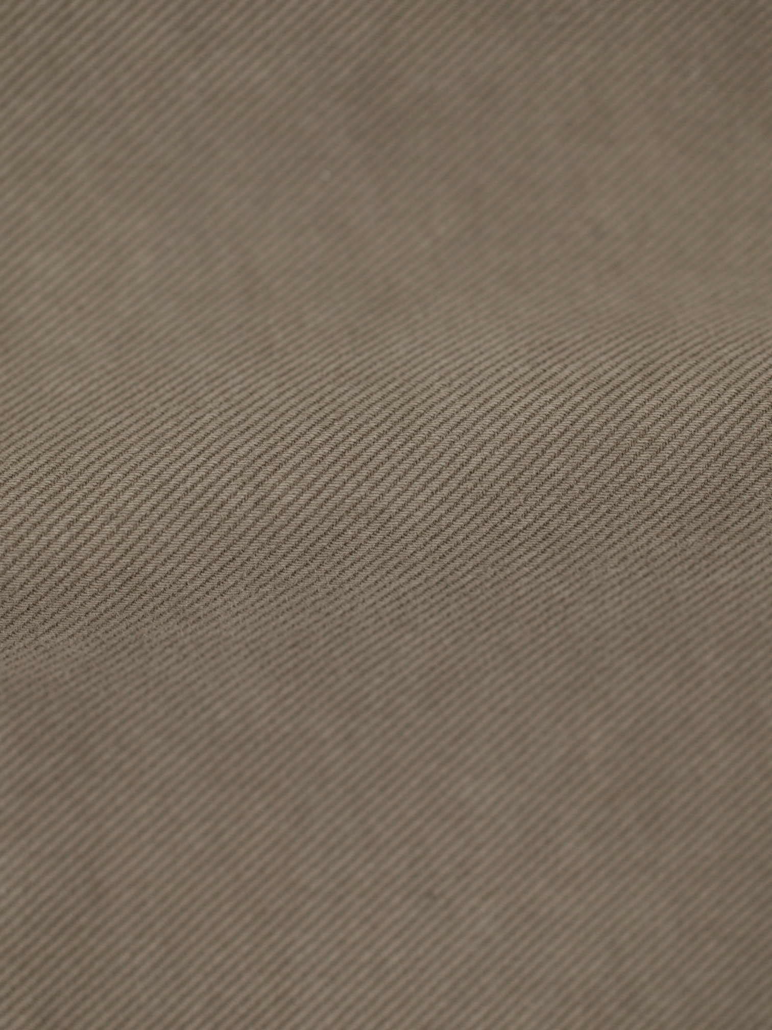 Incotex Khaki Cotton Twill Slim Fit Chino