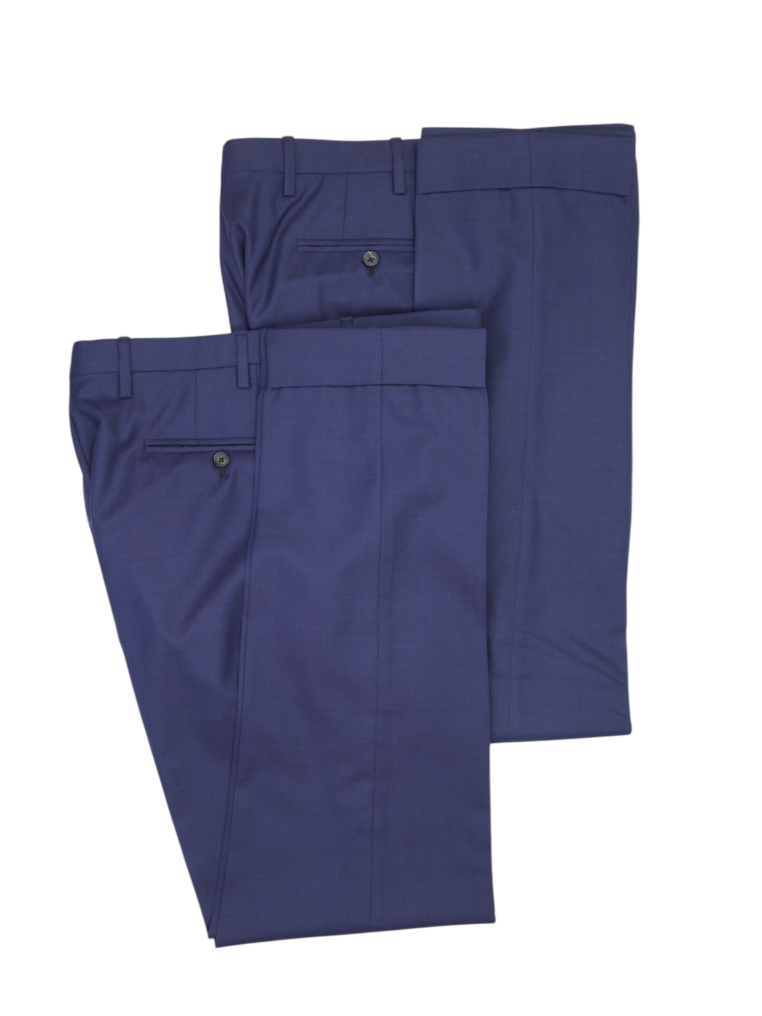 Kiton Navy 14-Micron Pinpoint Suit + Extra Trousers