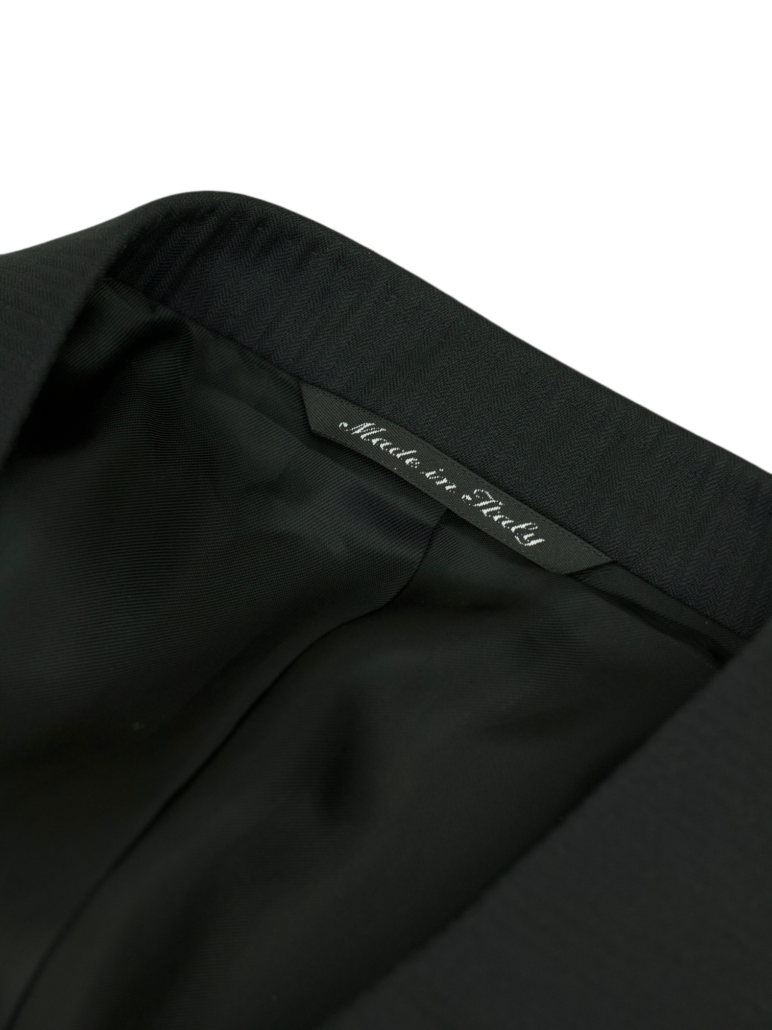 Canali Black & Grey Super 120's Traditional Micro-Herringbone Morning Suit