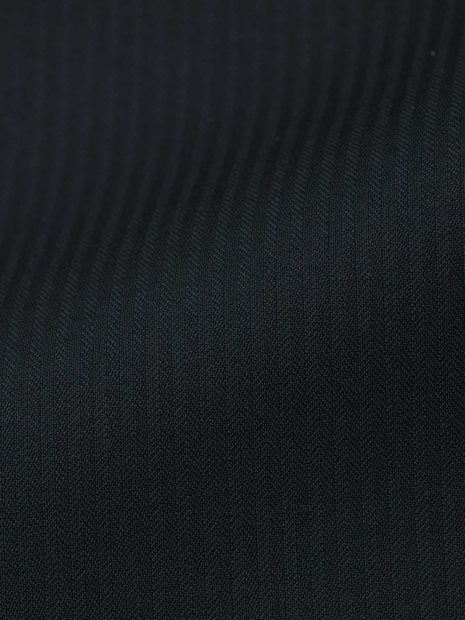 Canali Black Extrafine Wool Shadow Pinstripe Jacquet