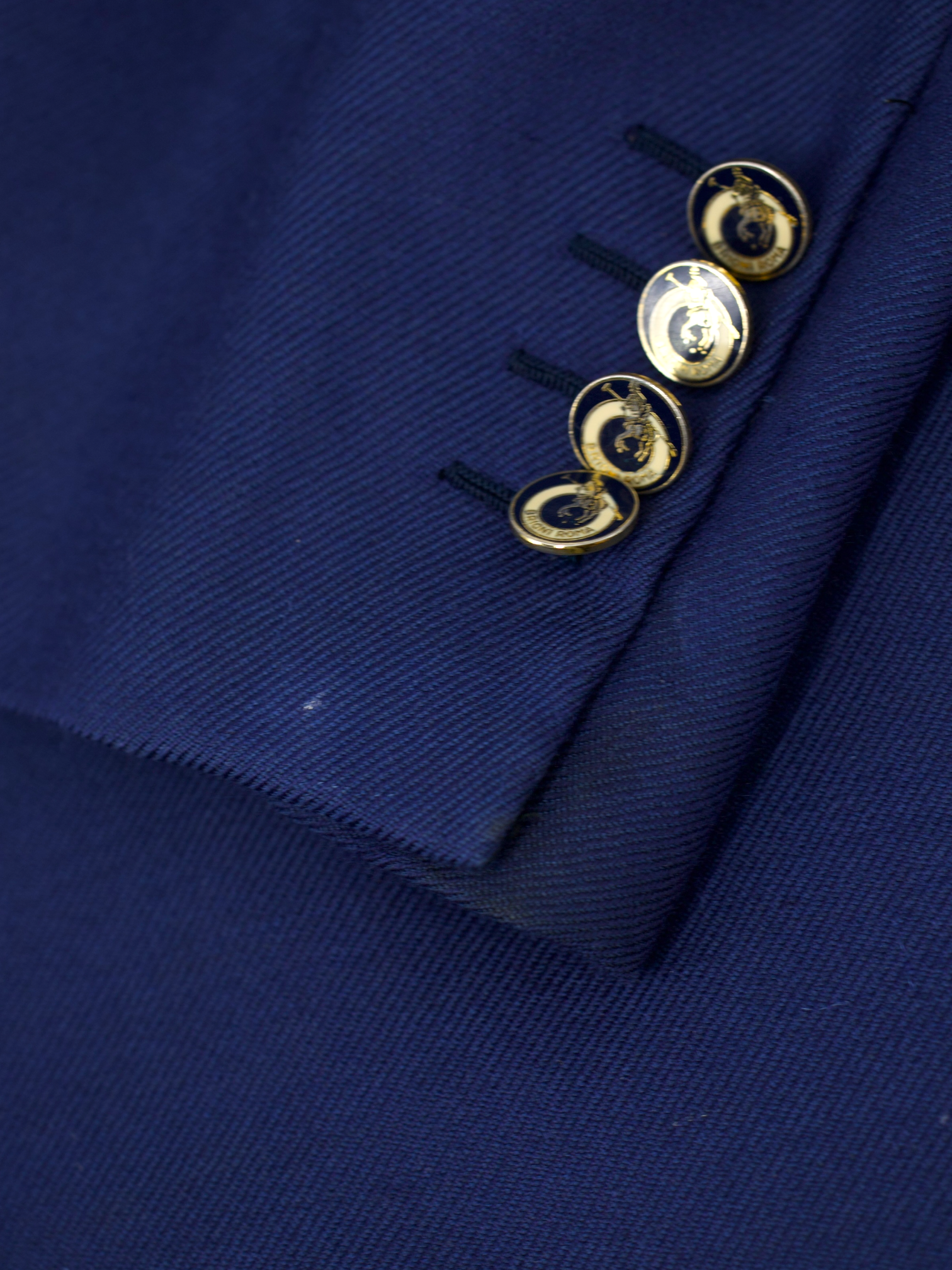 Brioni Cobalt Blue Pure Cashmere Double Breasted Tiberio Jacket