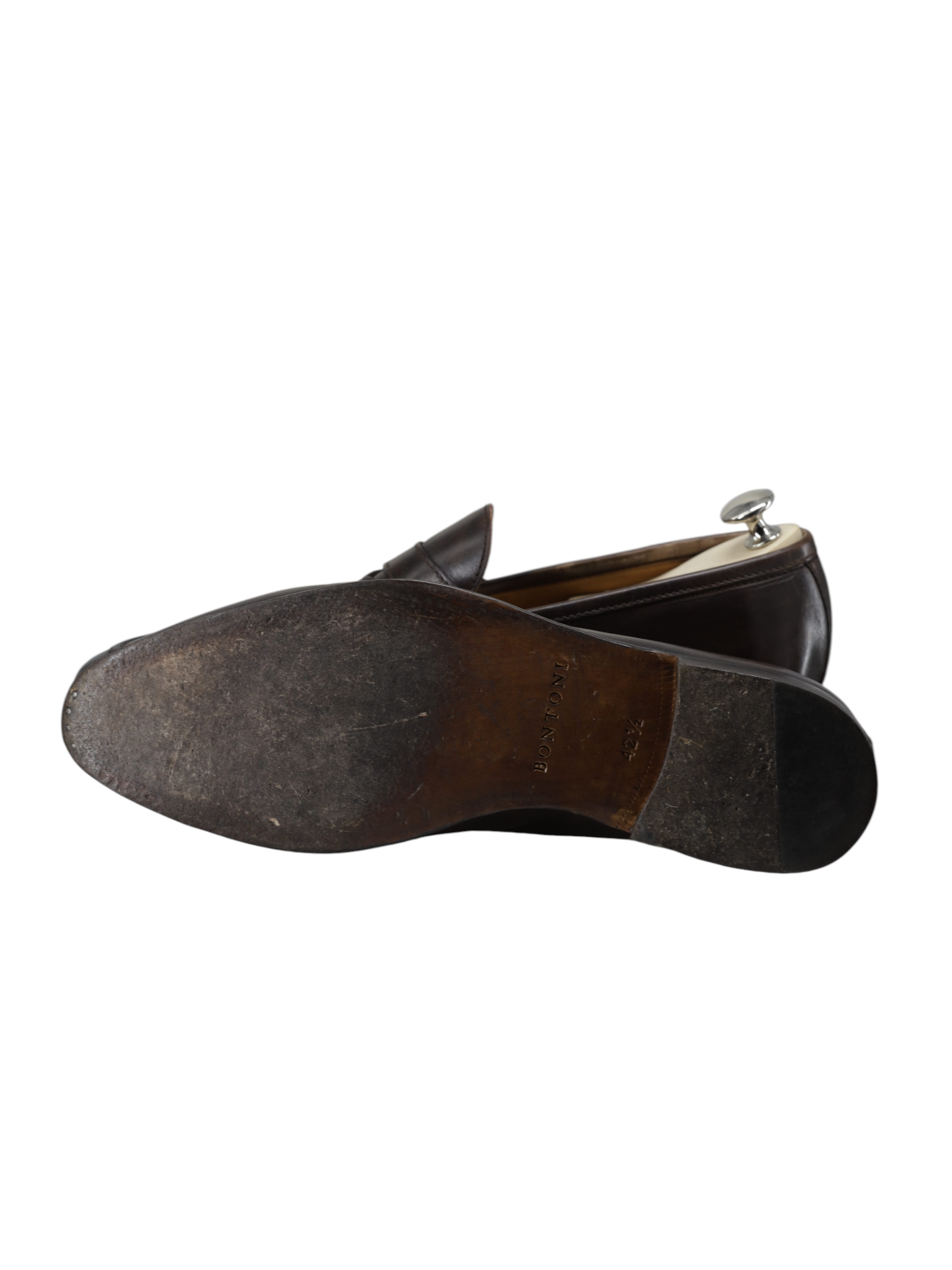 Bontoni Dark Brown Calfleather Principe Penny Loafer