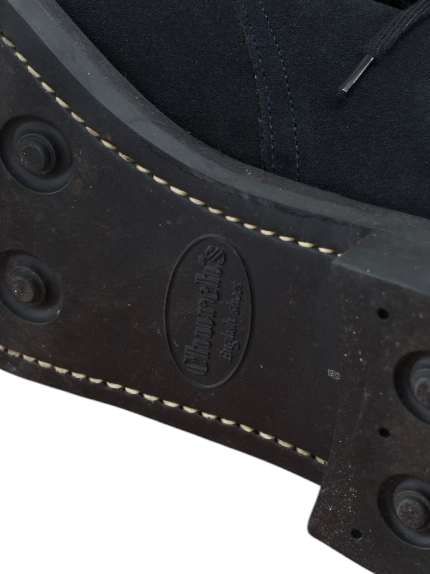 Church's Navy Suède Ryder "James Bond" Desert Boots