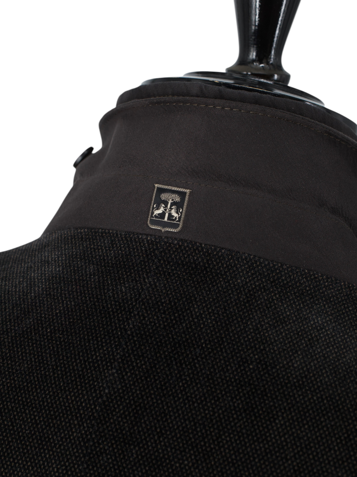 Corneliani Dark Taupe Cotton-Stretch Moleskin Pinpoint Vespa Jacket