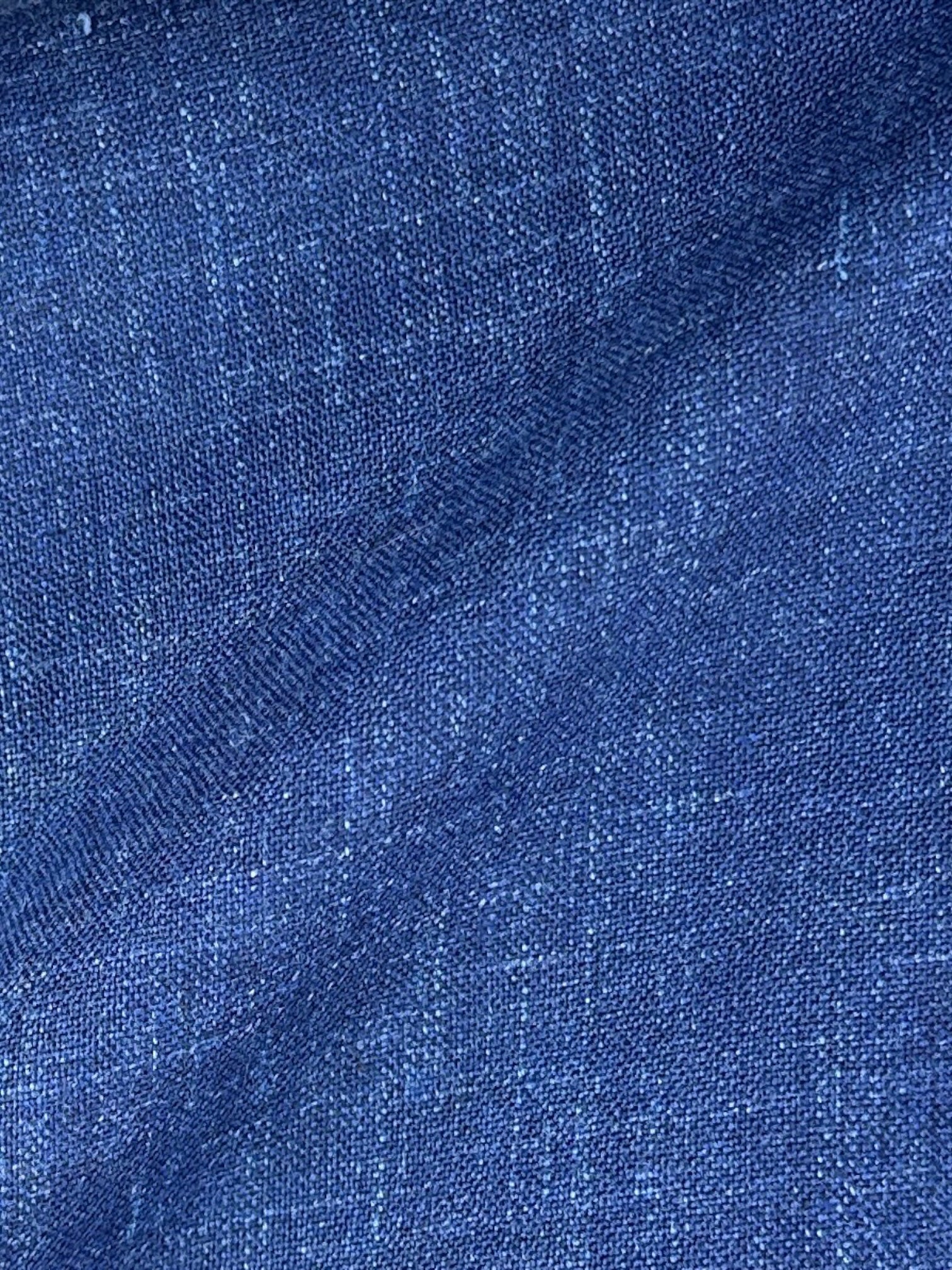 Kiton kobaltblauw pak van kasjmier, linnen en zijde