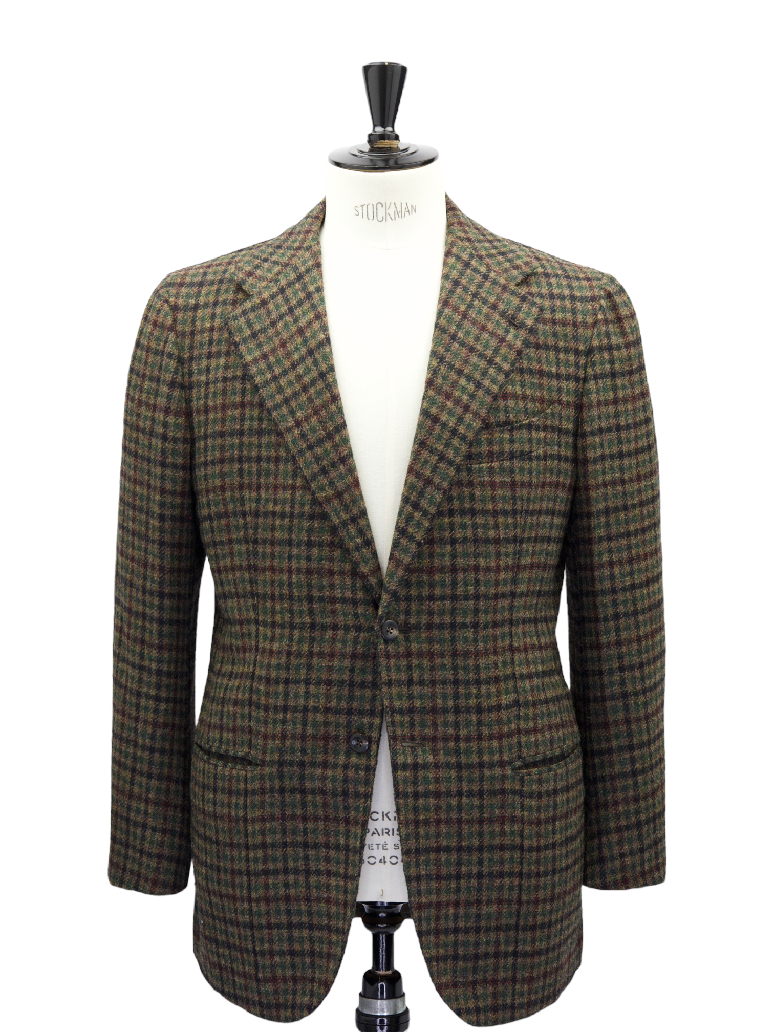 Saint Gregory Green Tartan Harris Tweed Jacket