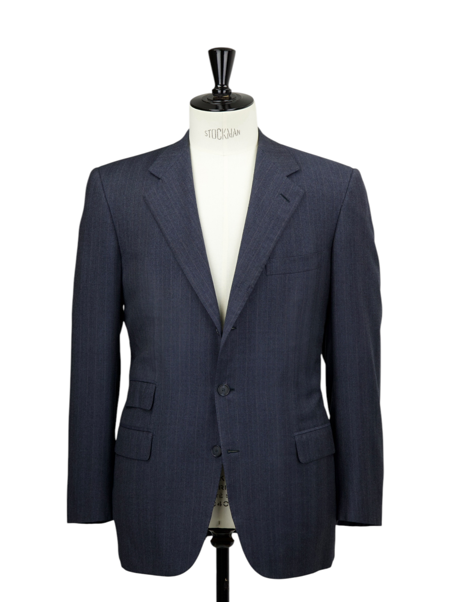 Brioni Grey Super 150's Pinstripe Suit