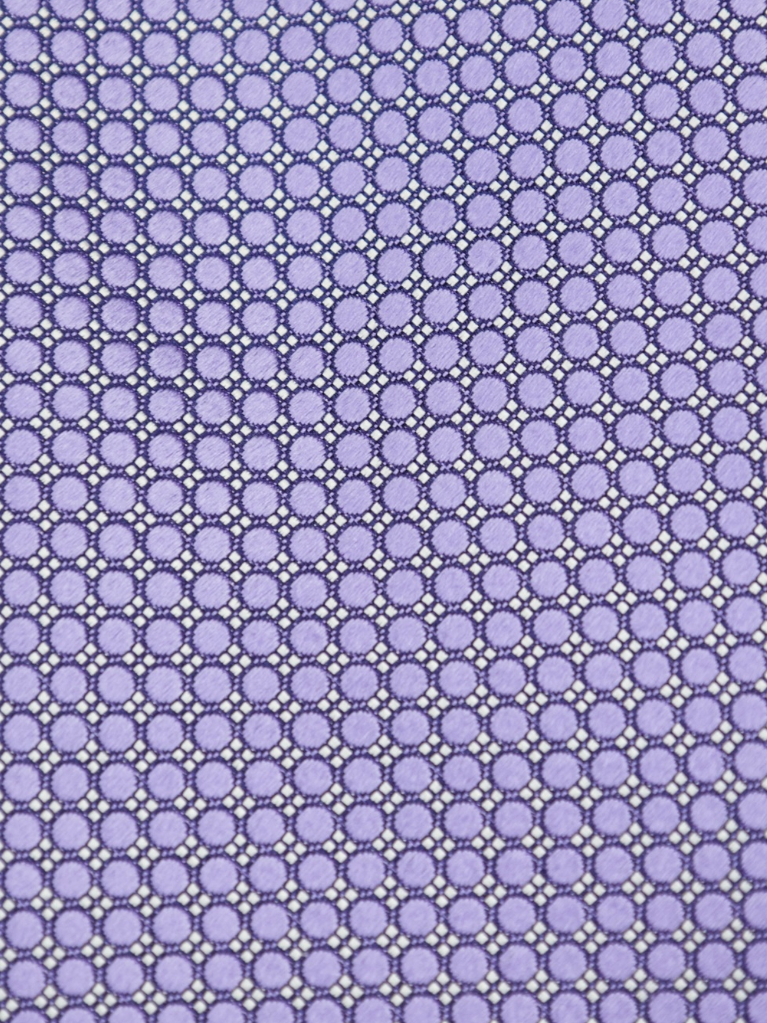 Ermenegildo Zegna Lilac Polkadot Silk Tie