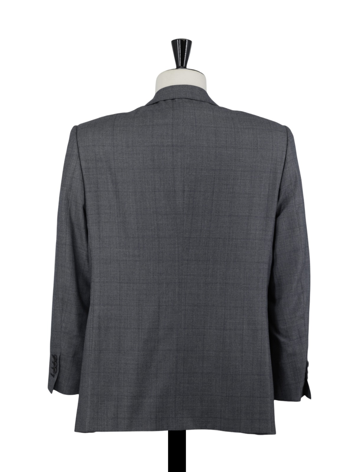 Brioni Grey Fine-Wool Timeless Birdseye & Windowpane Secolo Suit