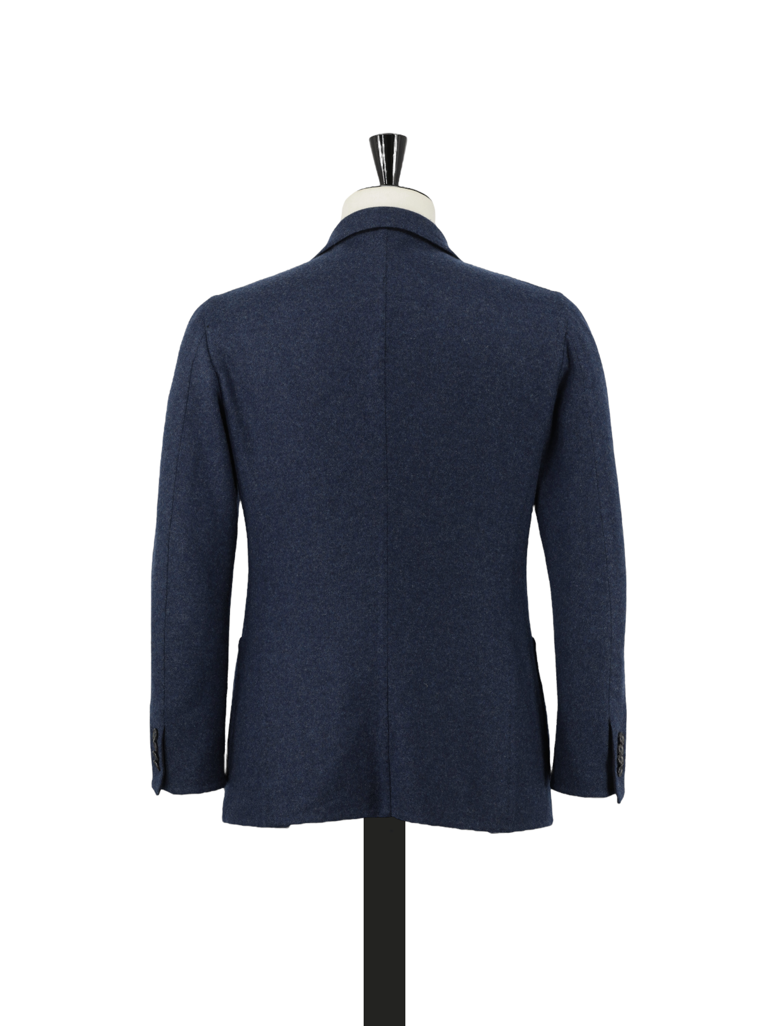 Cesare Attolini Blue Double-Faced Wool & Cashmere Jersey Jacket