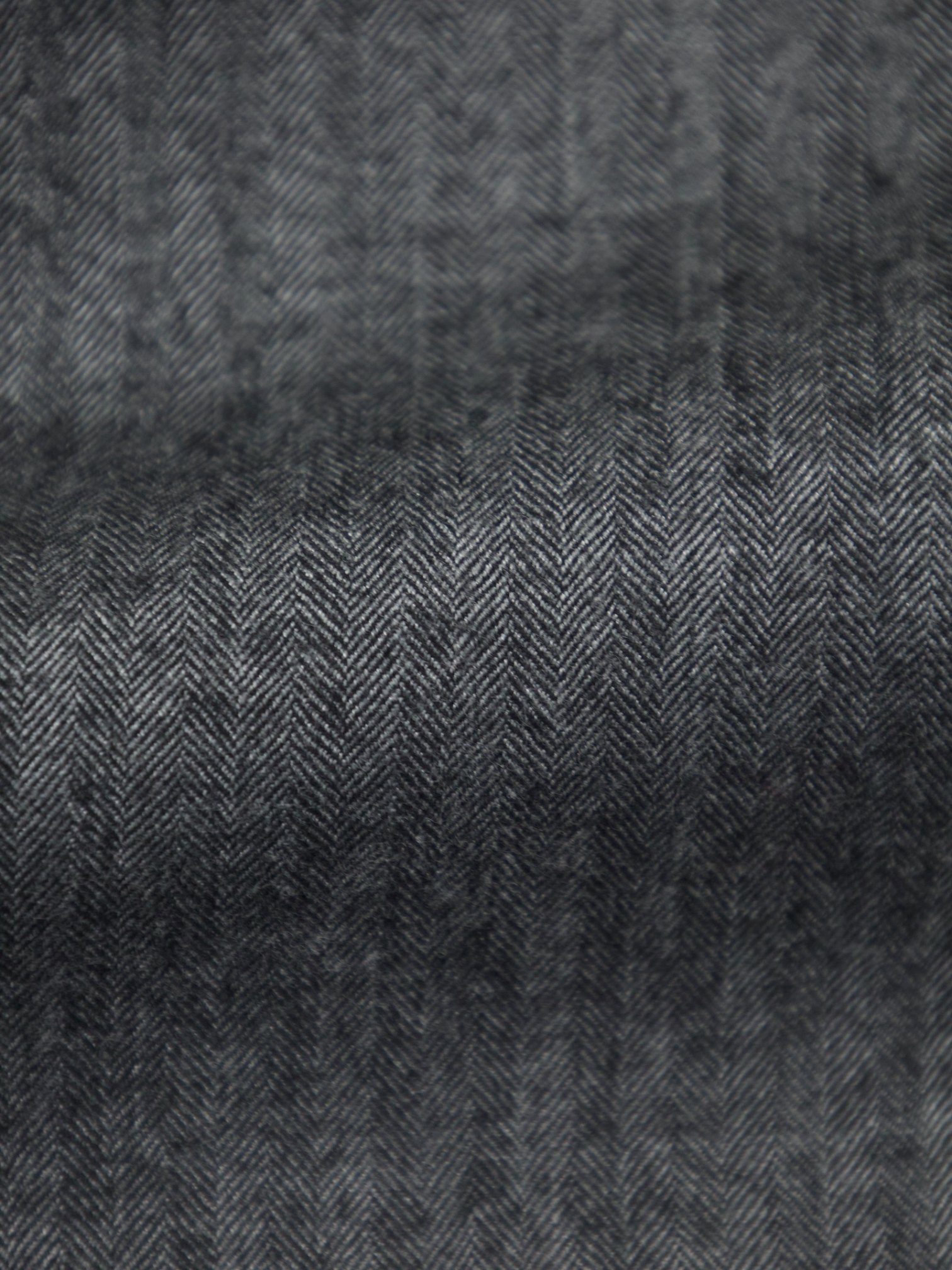 PT01 Grey Wool & Silk Herringbone Slim-Fit Trousers