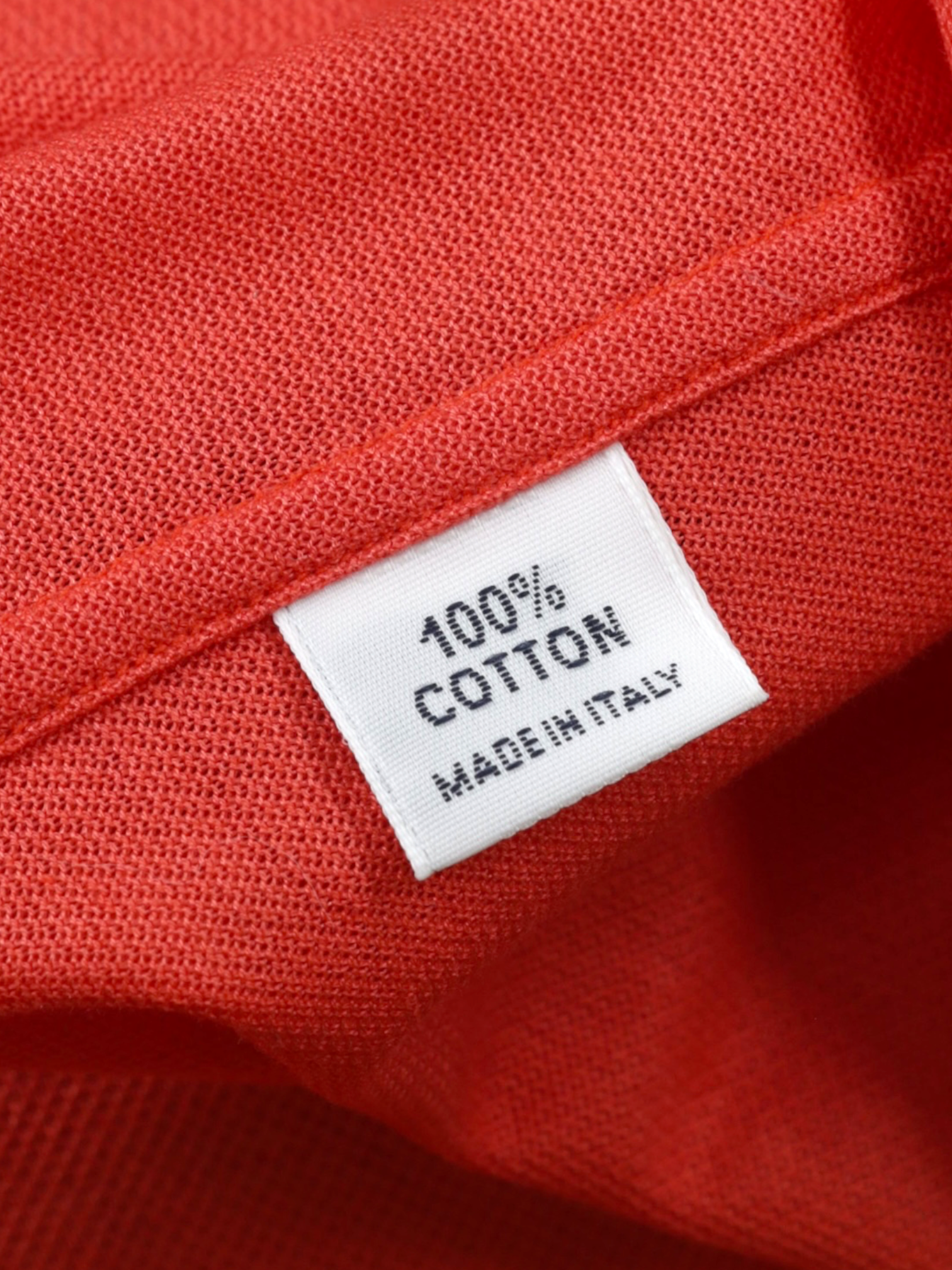 Fray Bright Coral Red Cotton-Pique Button-Down Shirt