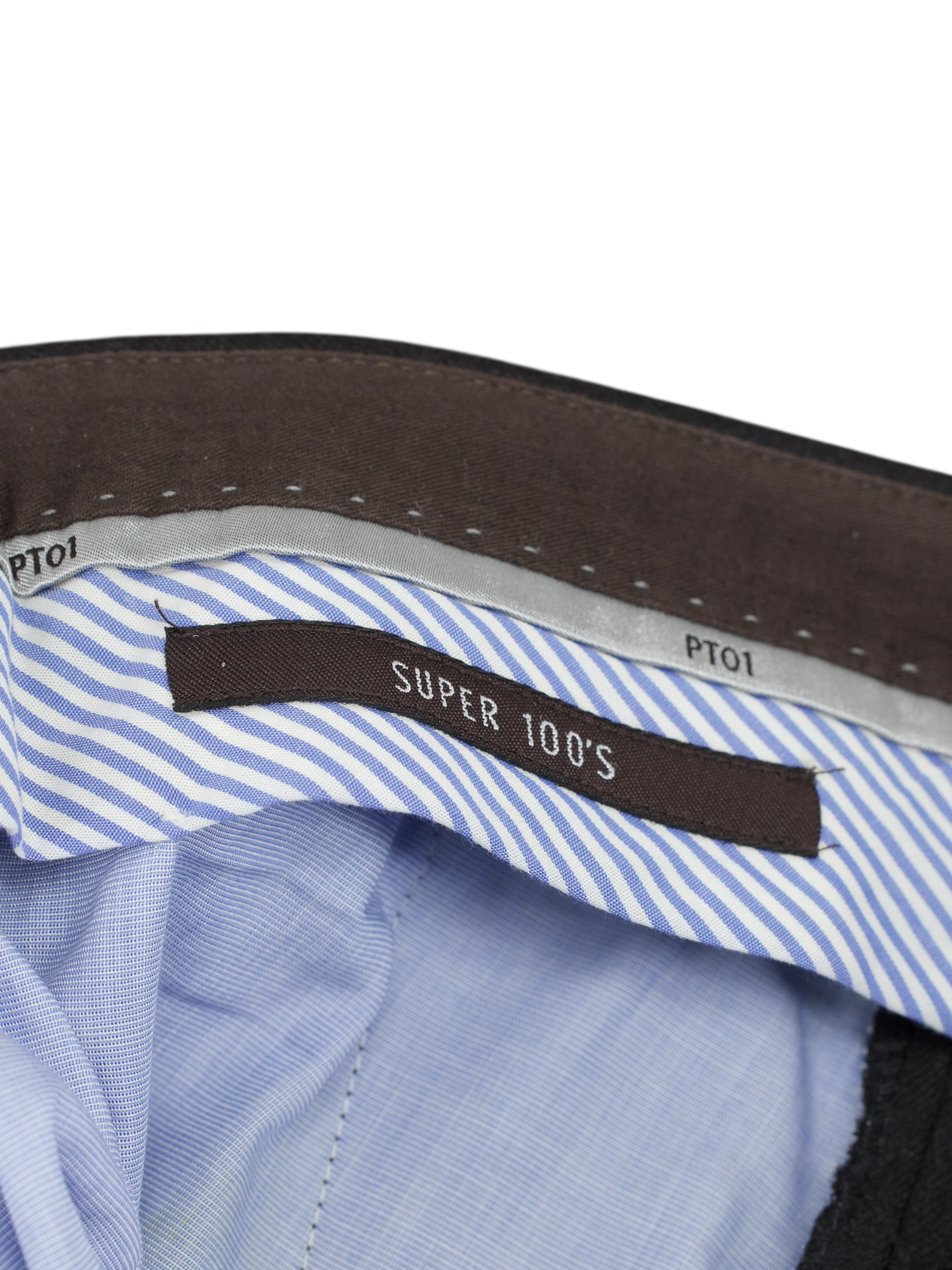 PT01 Dark Grey Wool-Flannel Winter Trousers