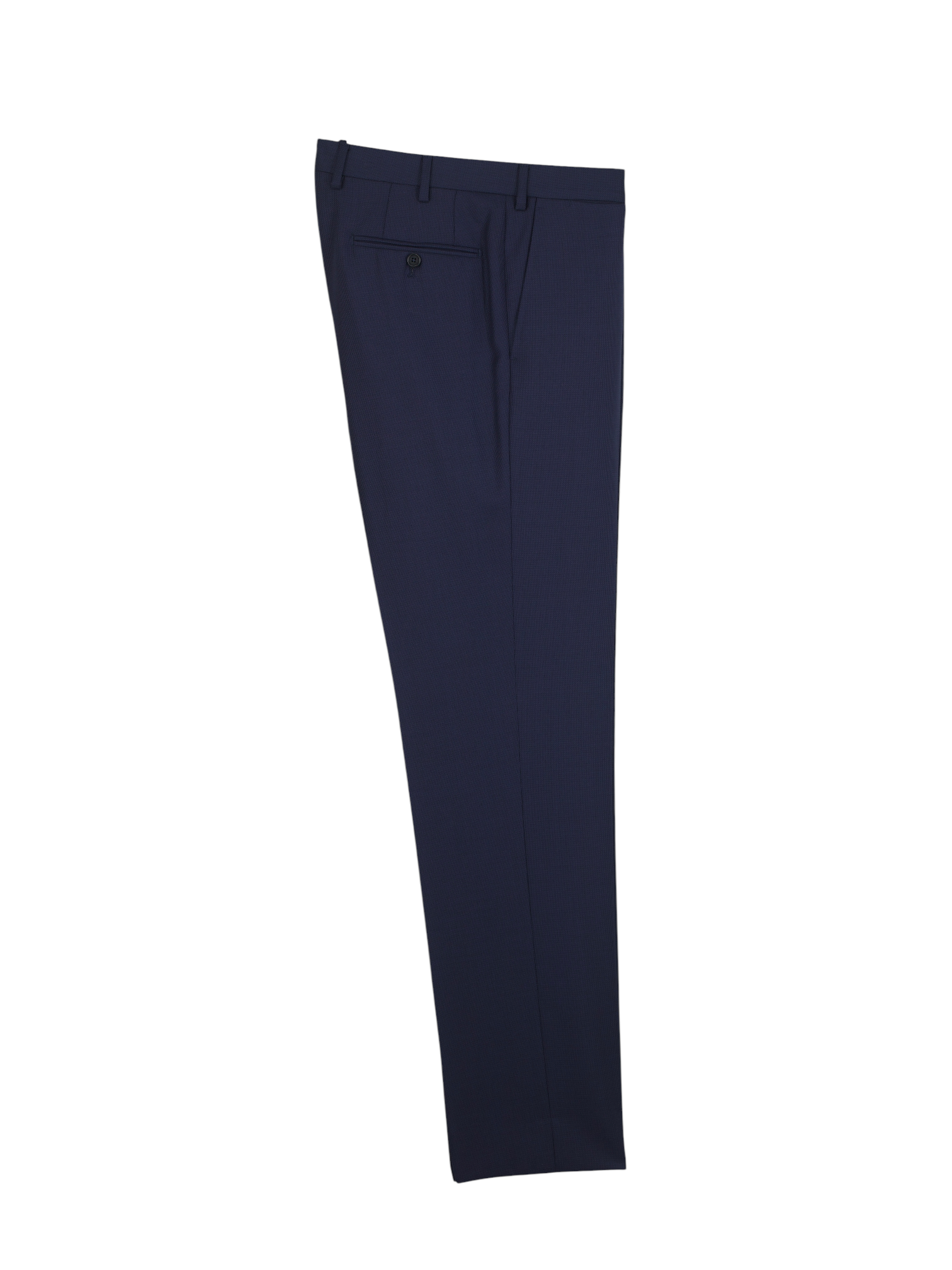 E. Formicola Navy Double-Breasted Fine-Wool Lungo Suit