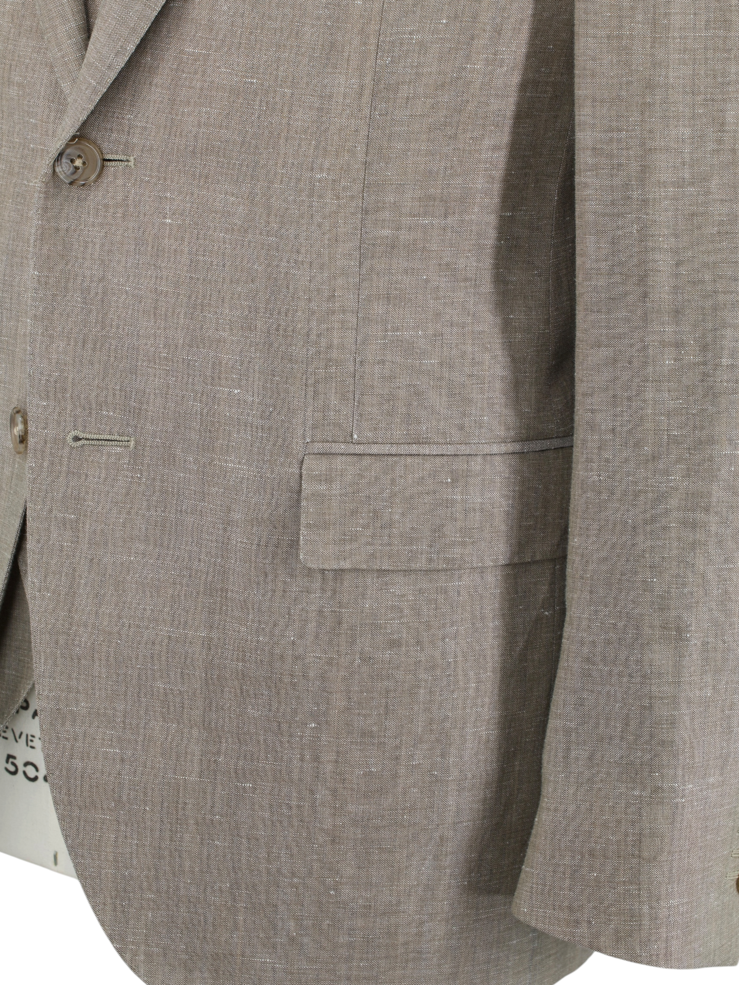 Corneliani Sand 3-Piece Wool & Linen Melange Wedding Suit
