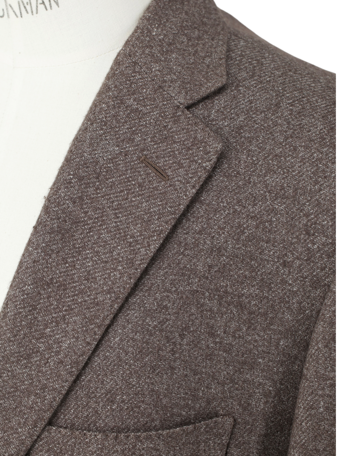 Corneliani Brown Wool, Cotton, Angora & Cashgora Country Jacket