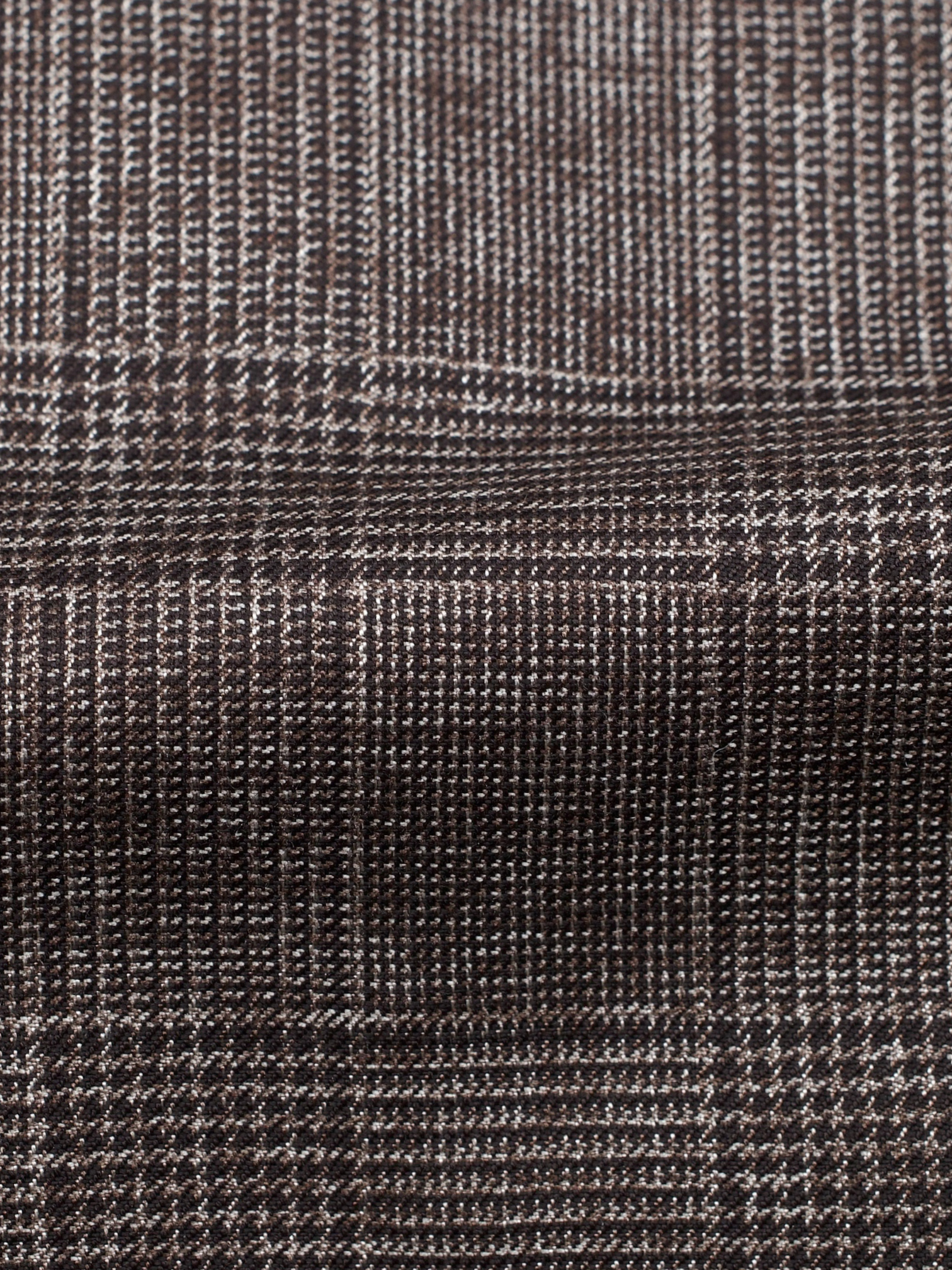 Cesare Attolini Warm Taupe 3-Piece Wool & Silk Glenplaid Suit