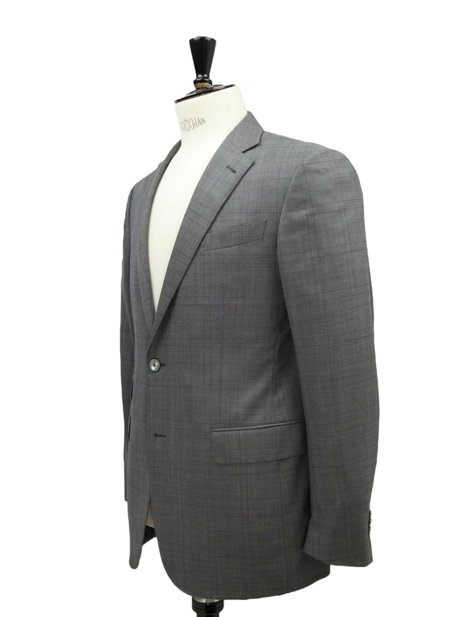 Ermenegildo Zegna Grey 15milmil15 Glenplaid Milano Suit