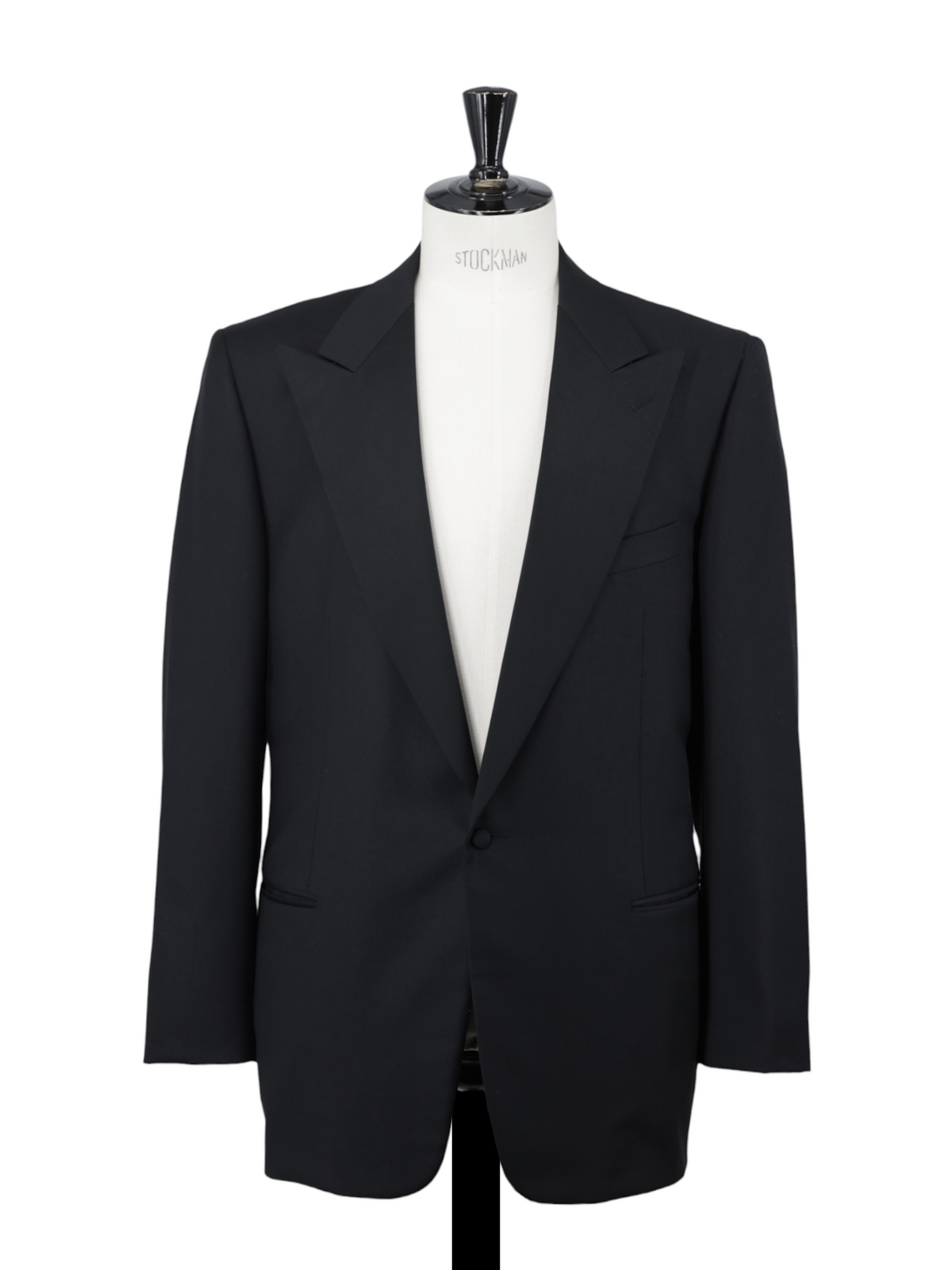 Ermenegildo Zegna Black Trofeo-Wool Vintage Milanese-Style Tuxedo