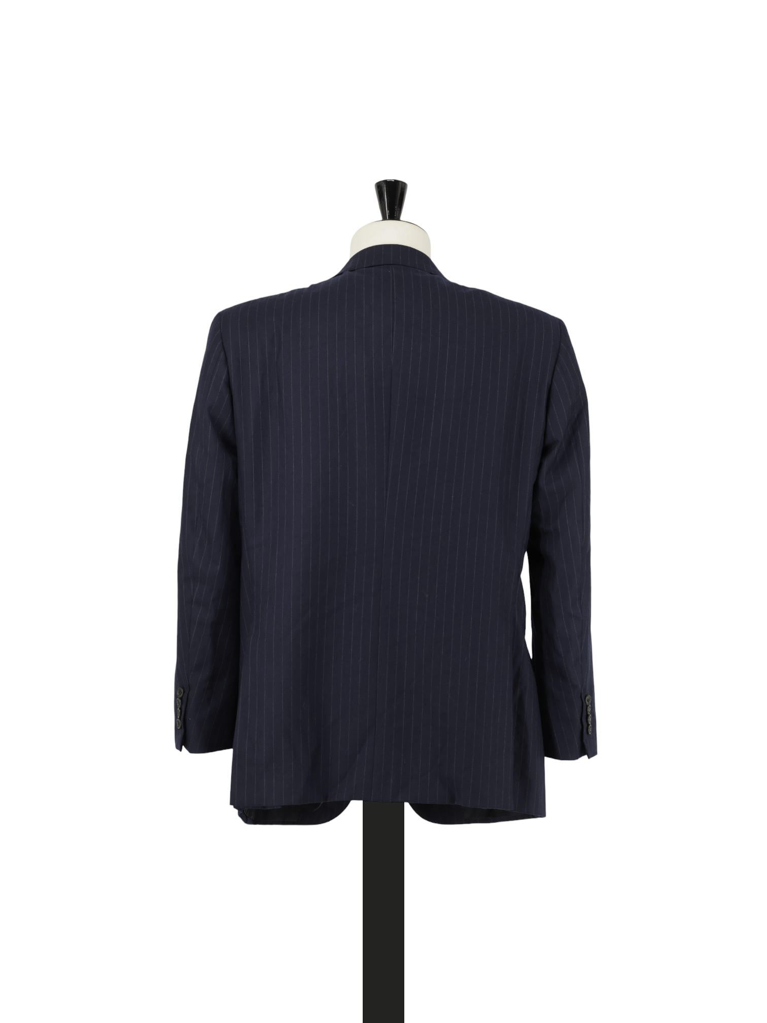 Brioni Navy Brushed-Wool Pinstripe Palatino Suit