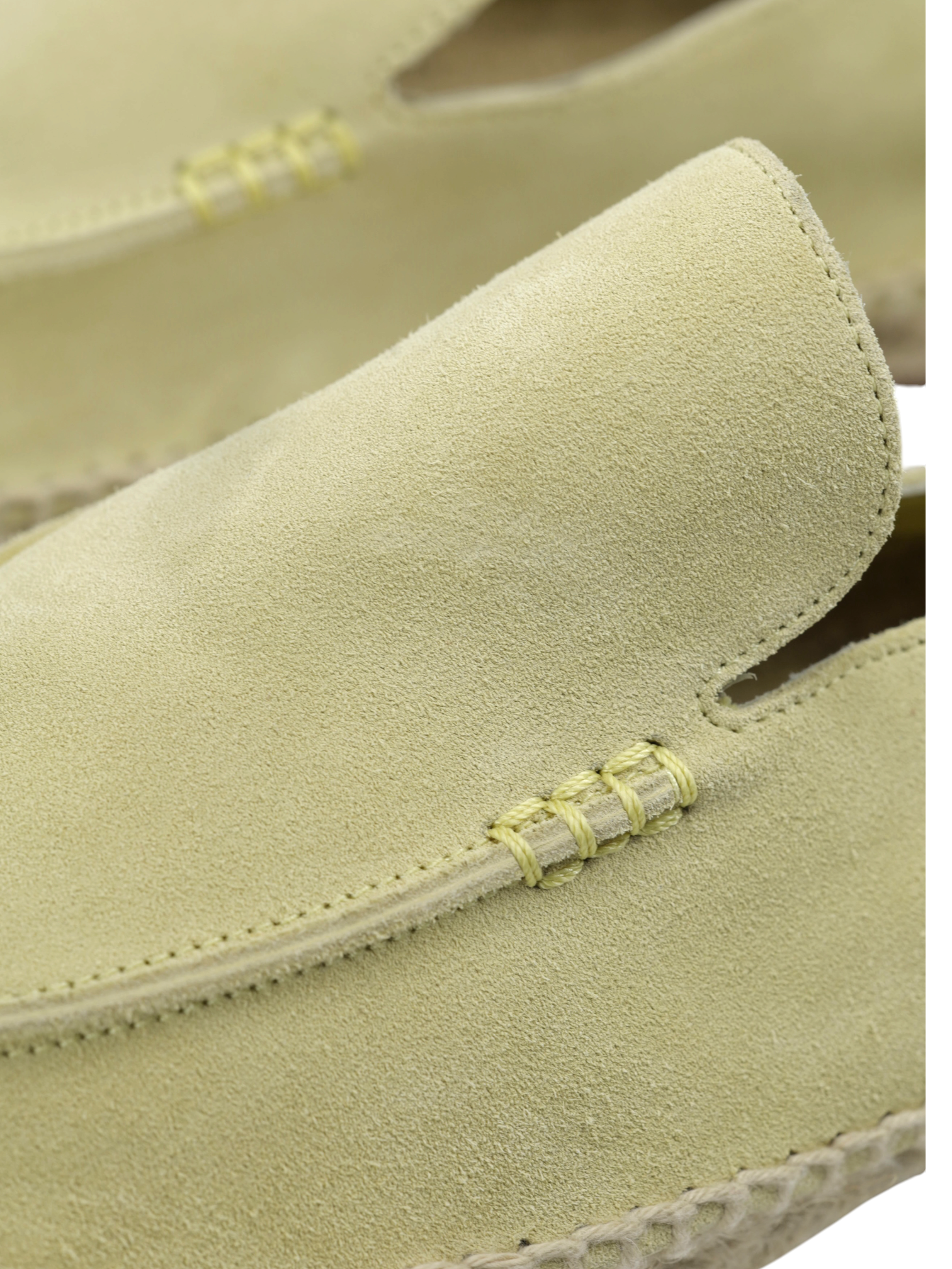 Loro Piana Beige-Yellow Suede Seaside Walk Espadrilles
