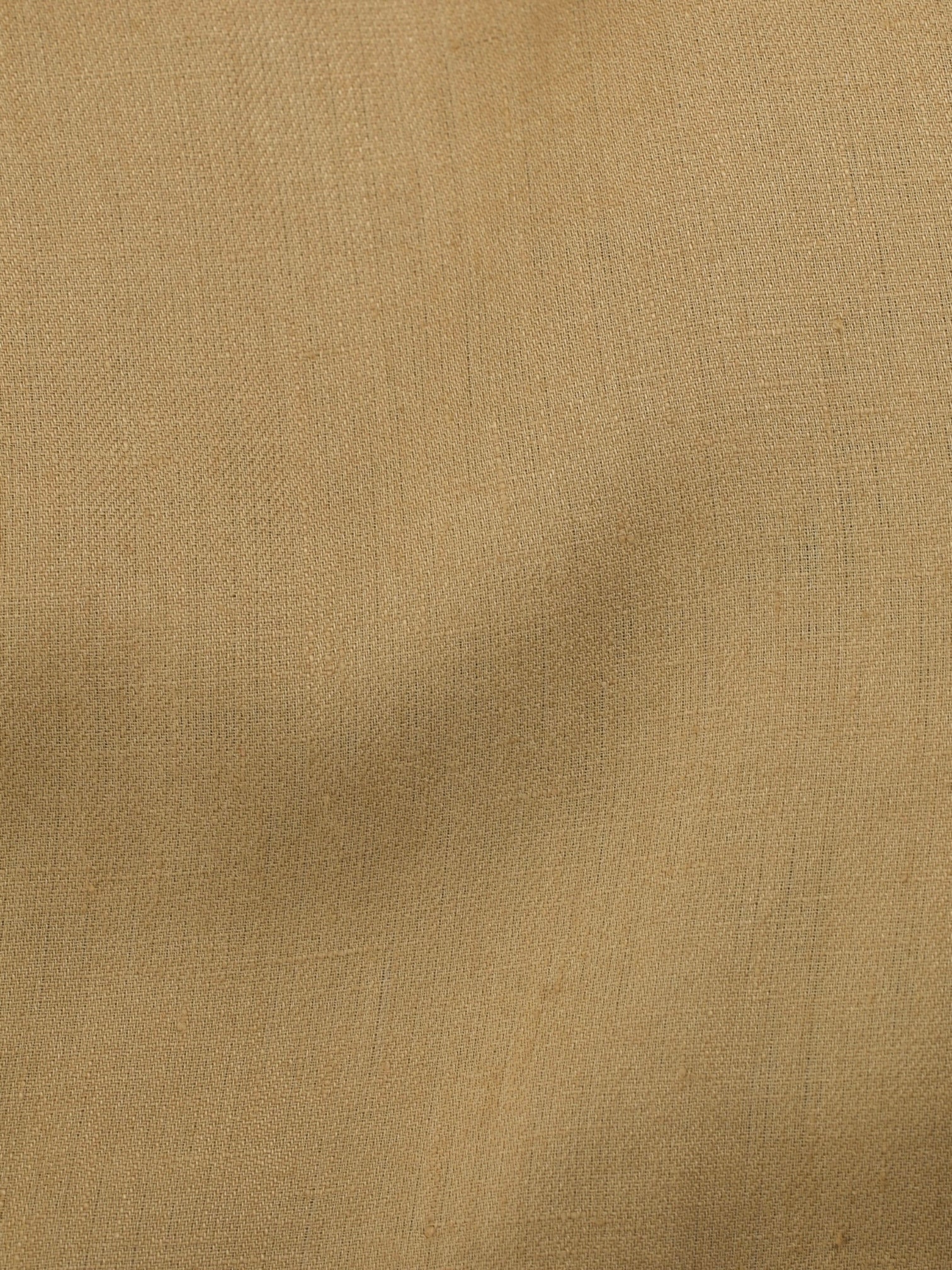 Loro Piana Brown Pure Linen Saharian Shirt