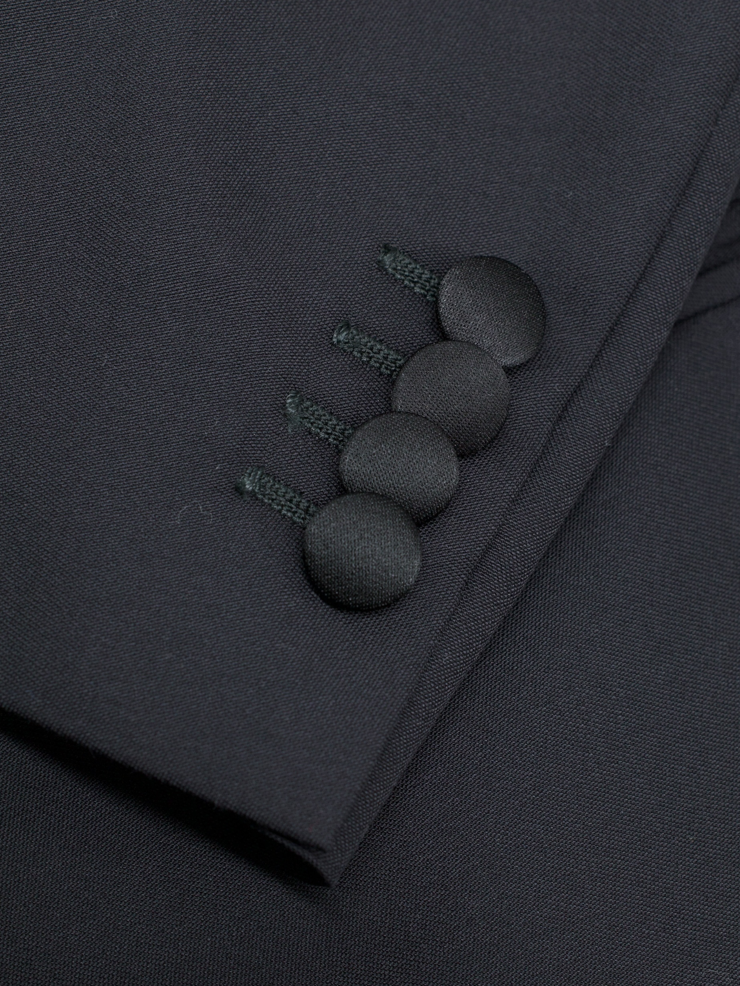 Corneliani Black Classic Super 150's Wool Tuxedo