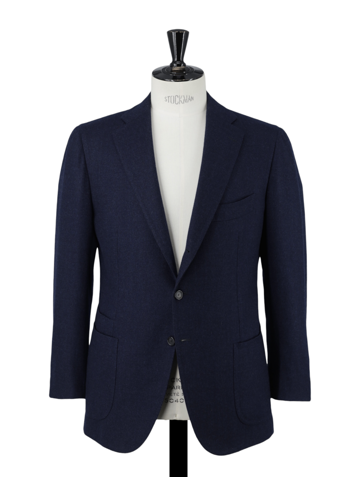 Cesare Attolini Navy Golden-Bale Merino Wool Blazer Jacket