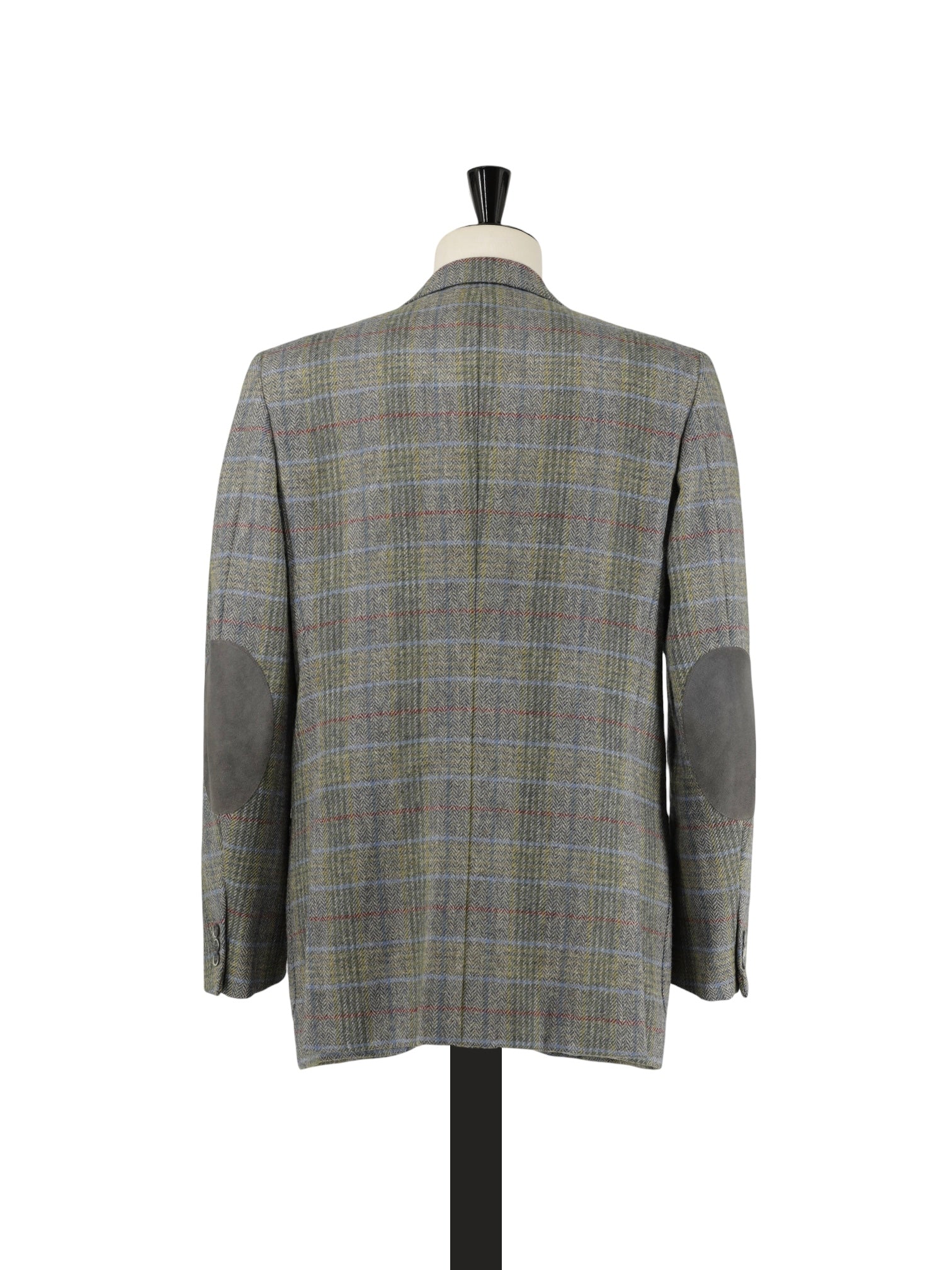 Brioni Sage Green & Blue Tweed-Wool Norfolk Hunting Jacket
