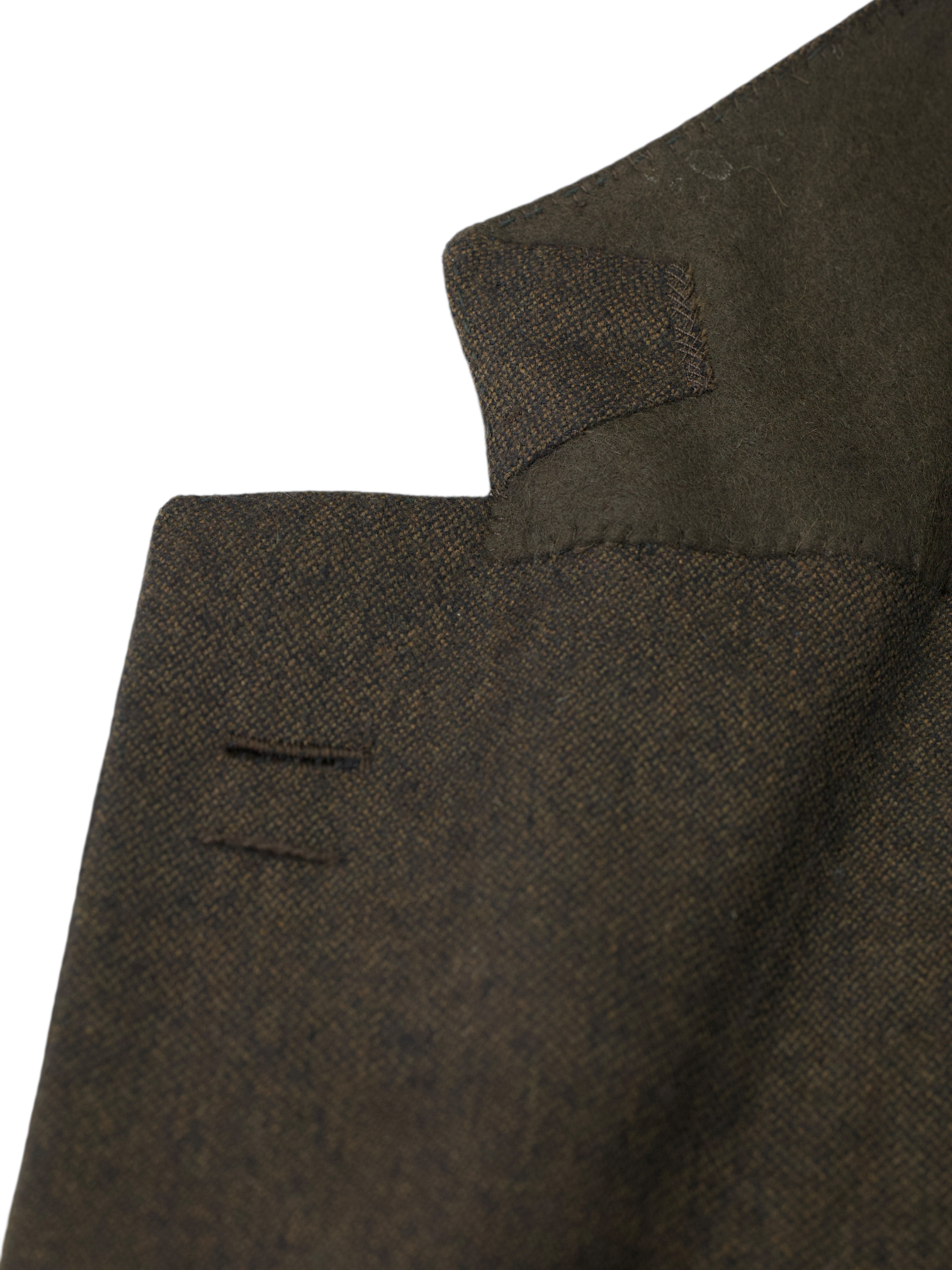 Cesare Attolini Chocolate Brown Pure Cashmere Twill Jacket