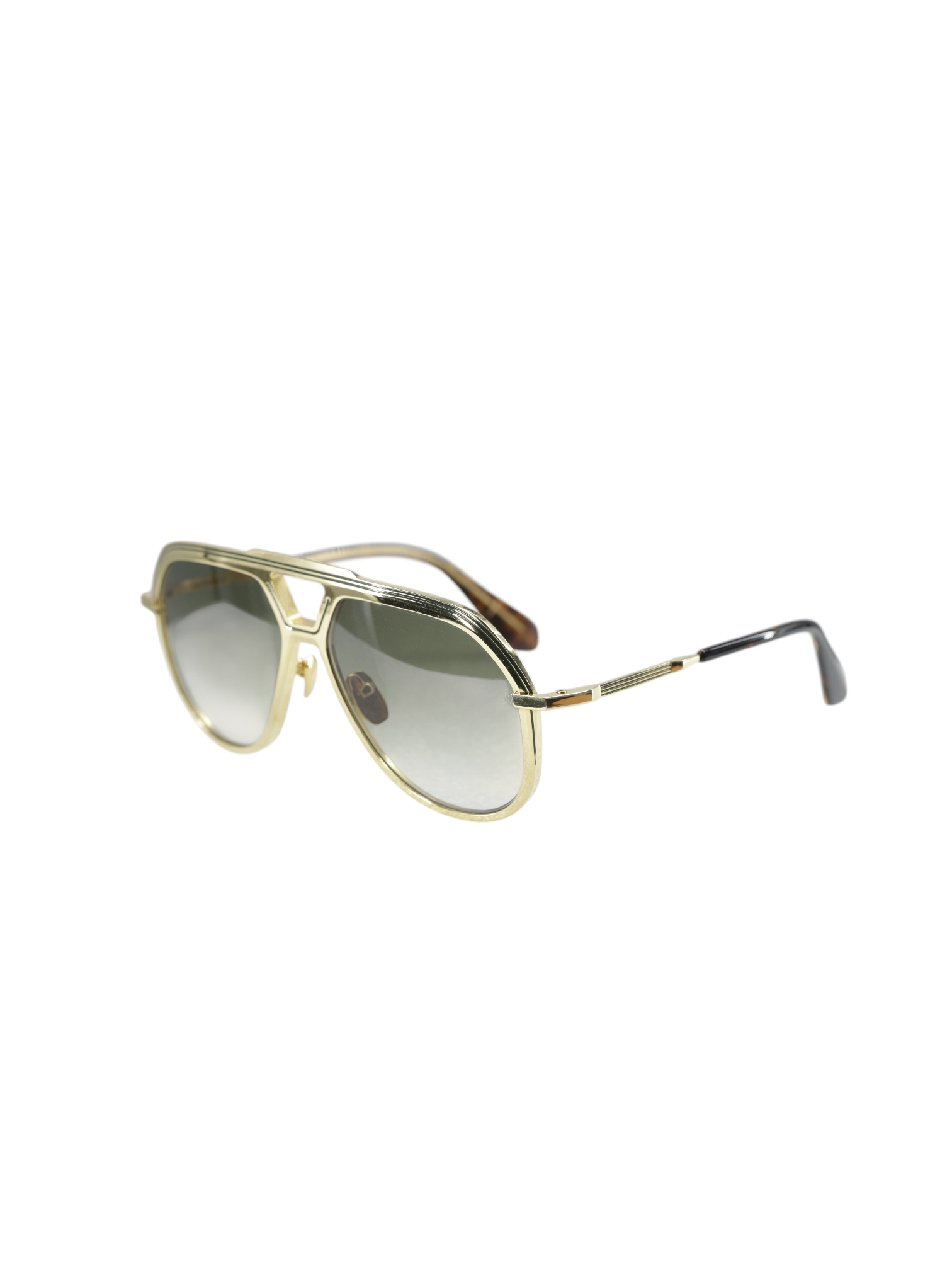 Jacques Marie Mage Lockheed Geneva Gold Titanium Limited-Edition Titanium Sunglasses