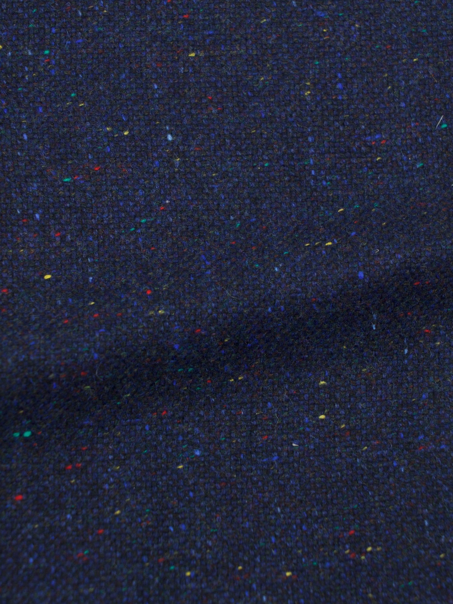 Cesare Attolini Dark Blue Cashmere & Silk Multicolor Donegal Jacket