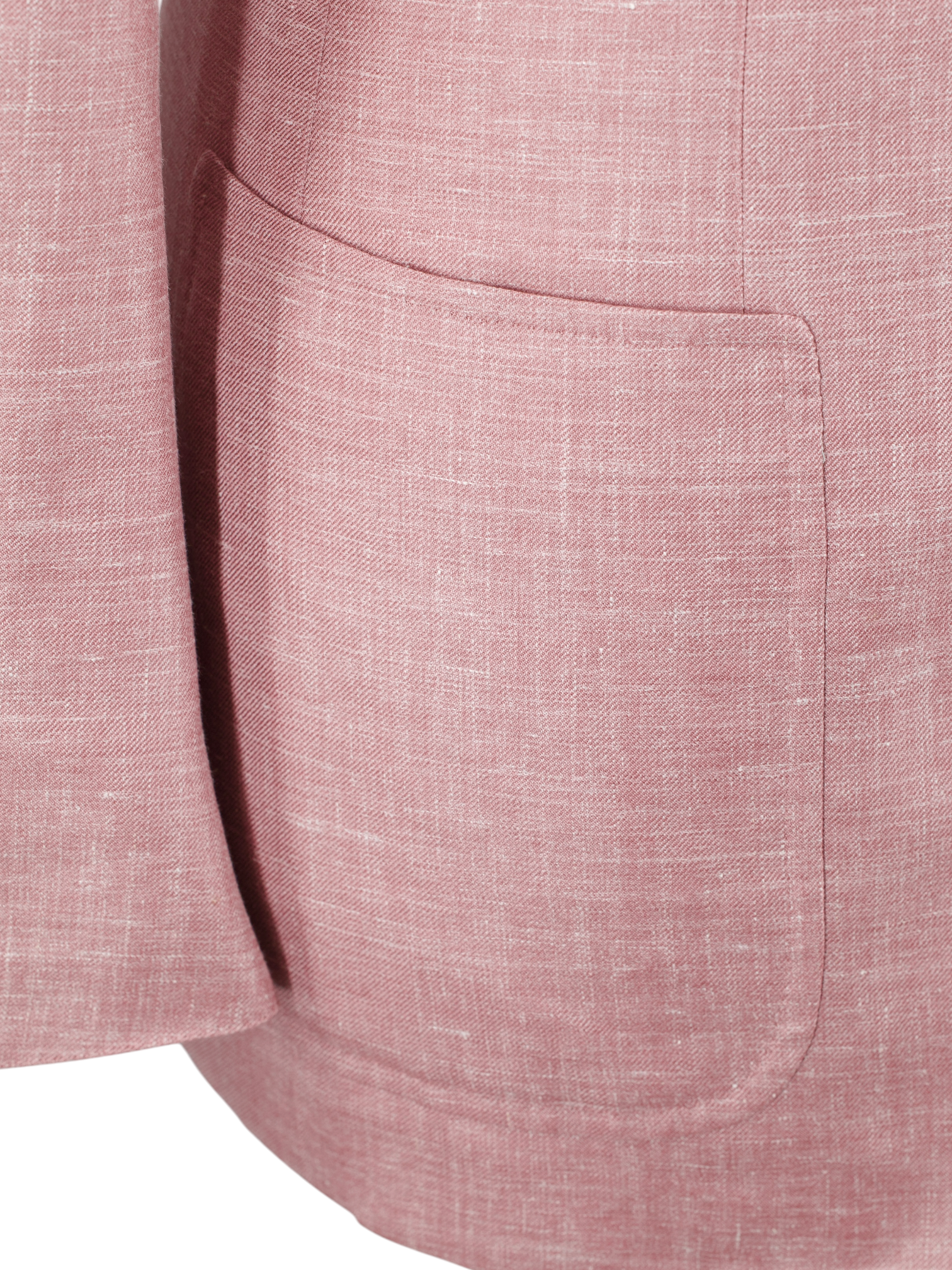 Tom Ford Soft Pink Wool, Silk & Linen Melange Wetherby Suit