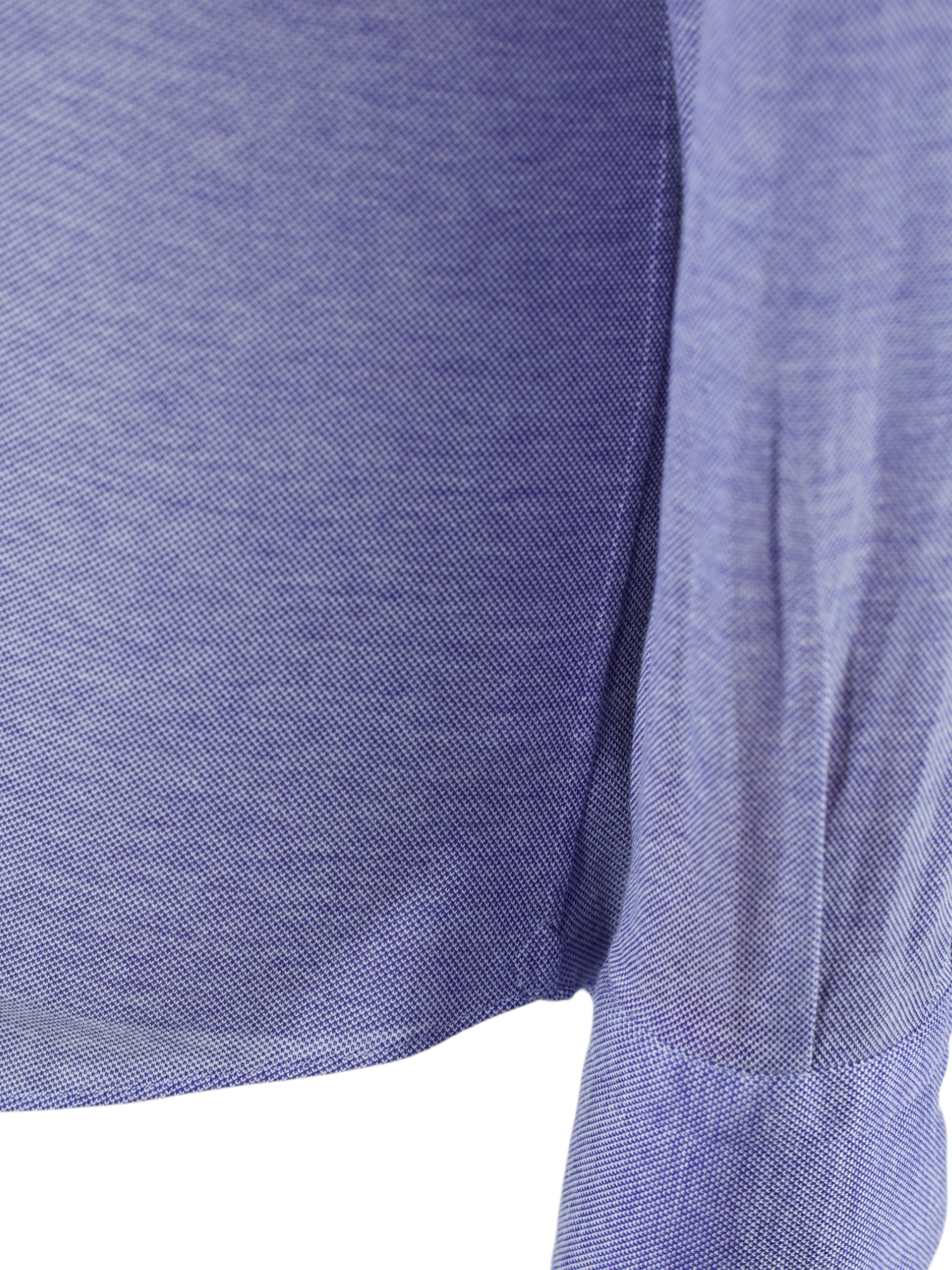 Fray Periwinkle Blue Cotton Piqué Button-Down Collar Shirt