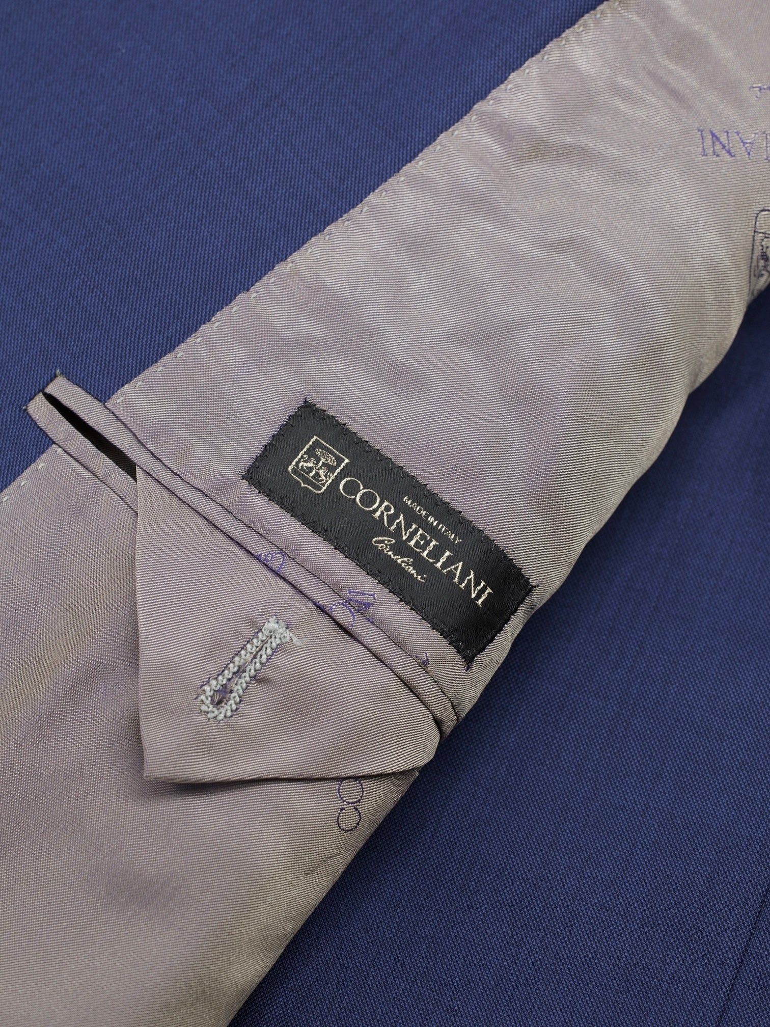 Corneliani Blue Super 160's "Flawless" Leader Sharkskin Suit