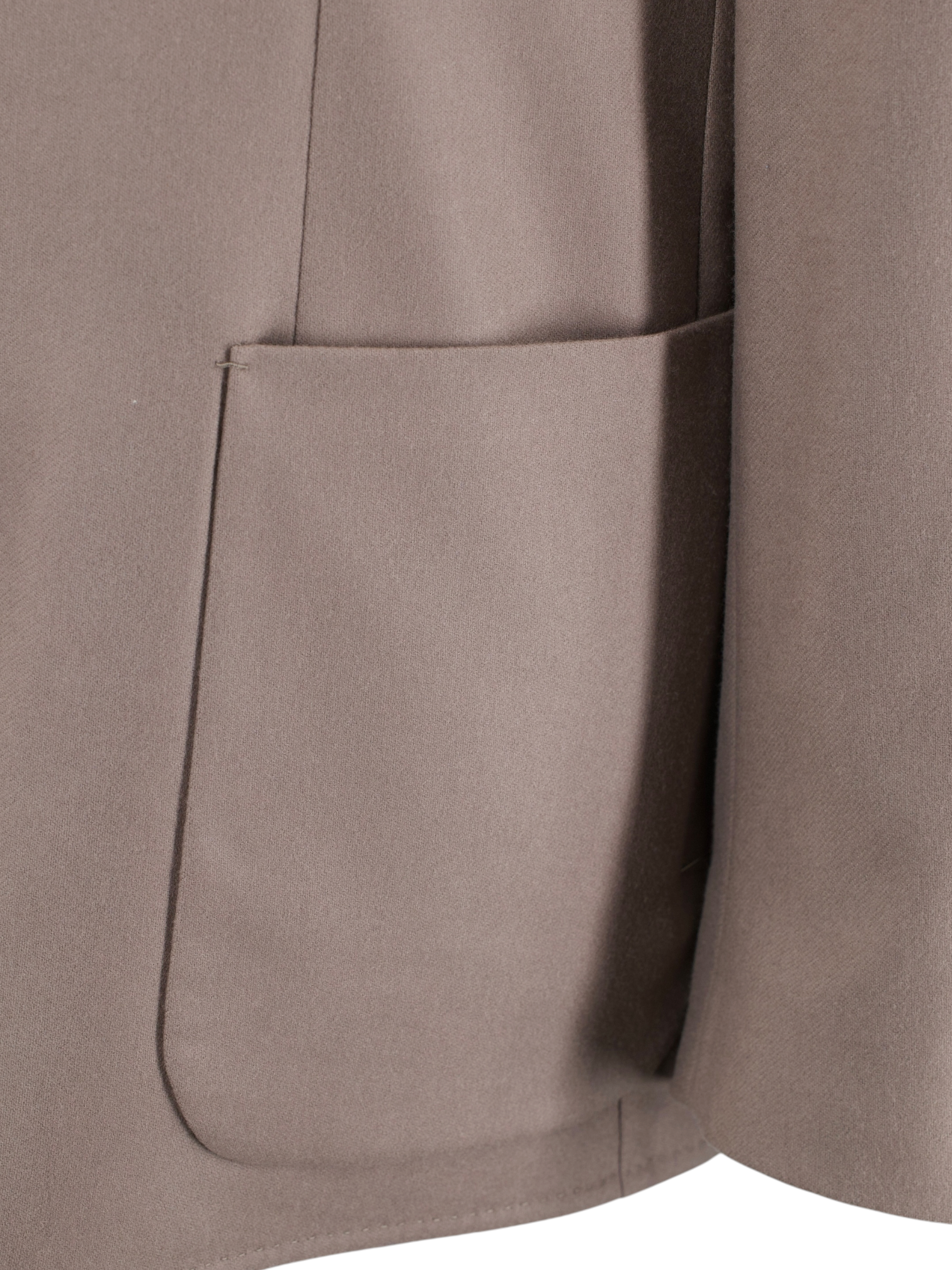 Brioni Taupe Fine-Wool Semi-Formal Twill Jacket