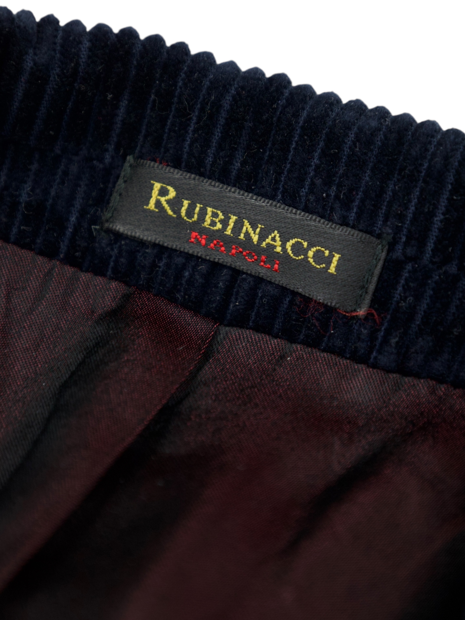 Rubinacci Dark Blue Cotton Corduroy Jacket