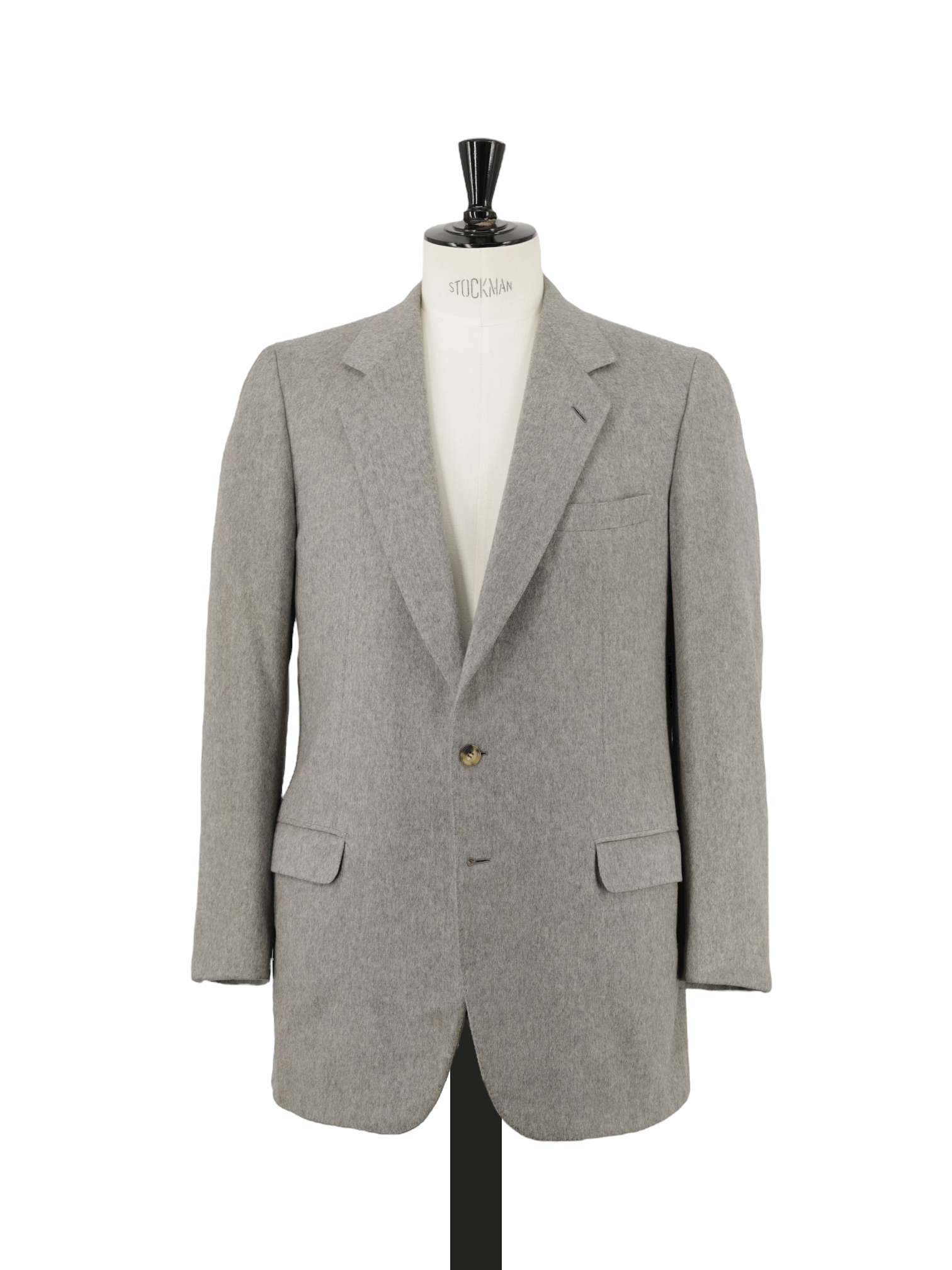 Brioni Vintage Light Grey Pure Plushy-Cashmere Jacket