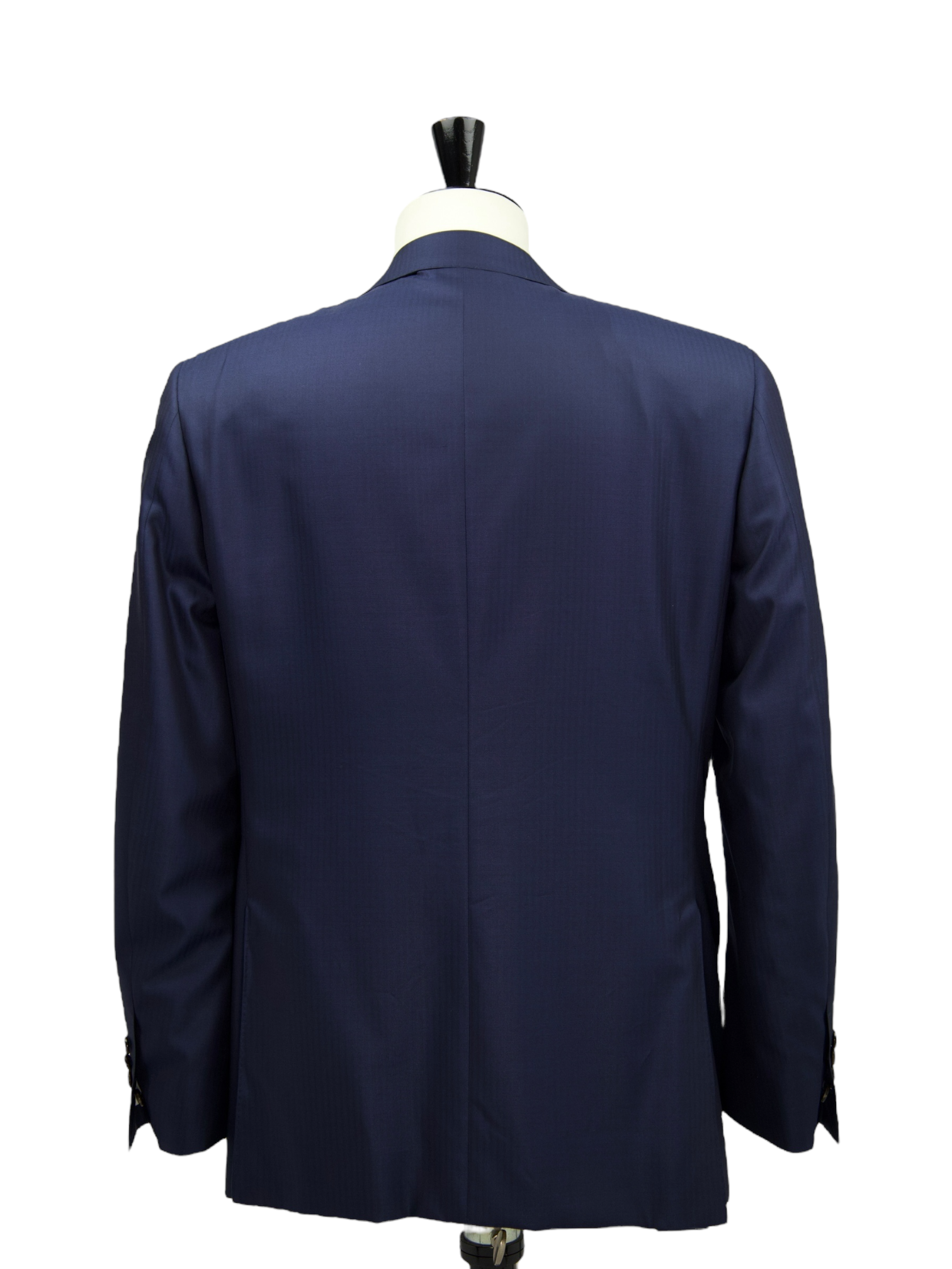 Canali Neapolitan Blue Super 150's & Silk Herringbone Suit