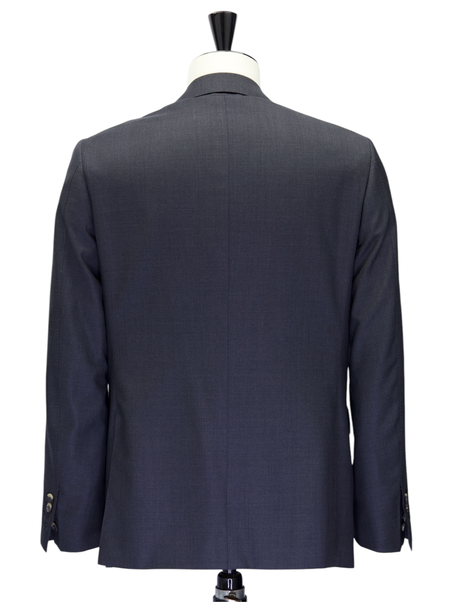 Canali Charcoal "Exclusive" Wool Suit + Extra Trousers