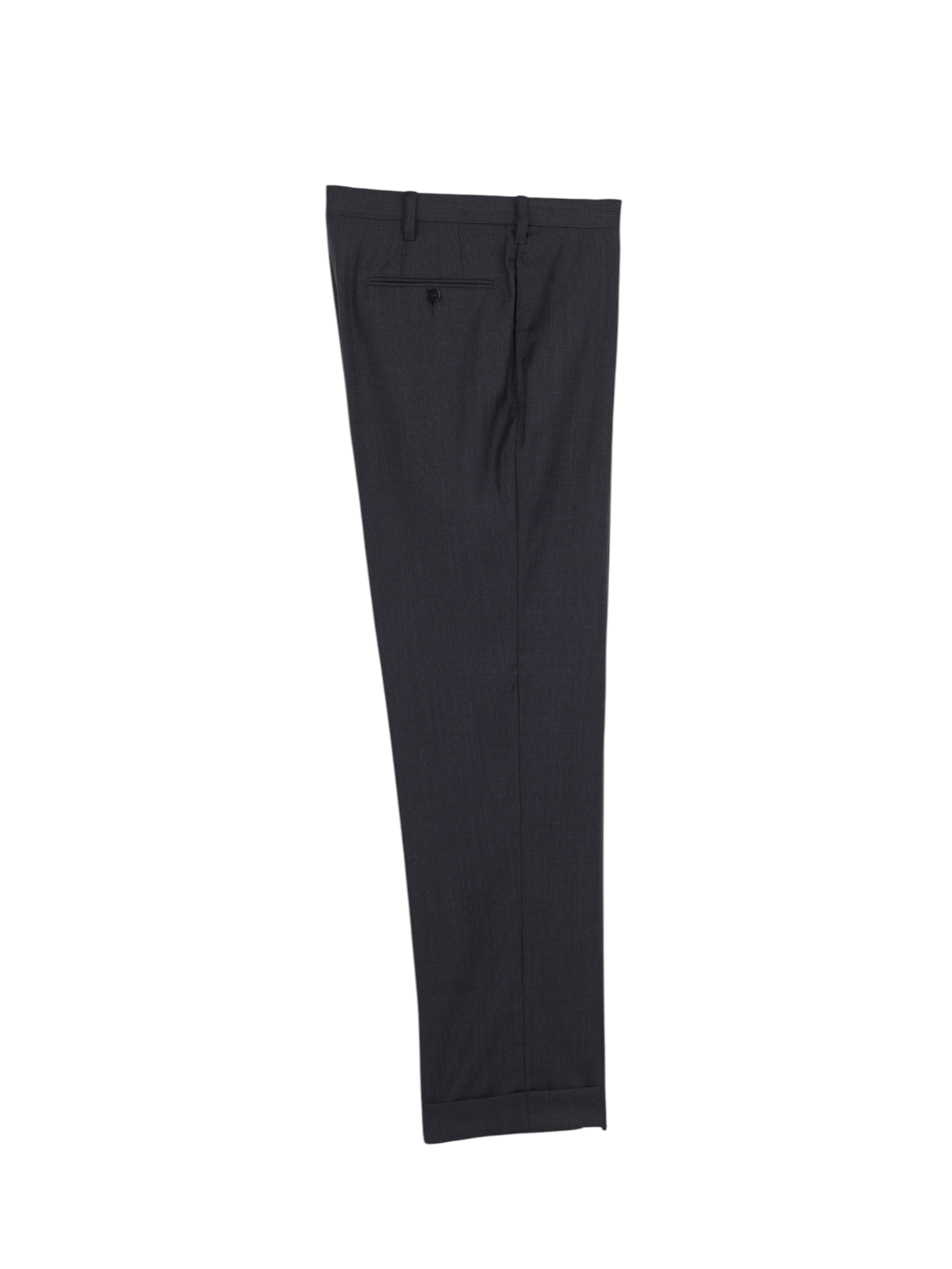 Cesare Attolini Dark Grey Super 170's Pinpoint Suit