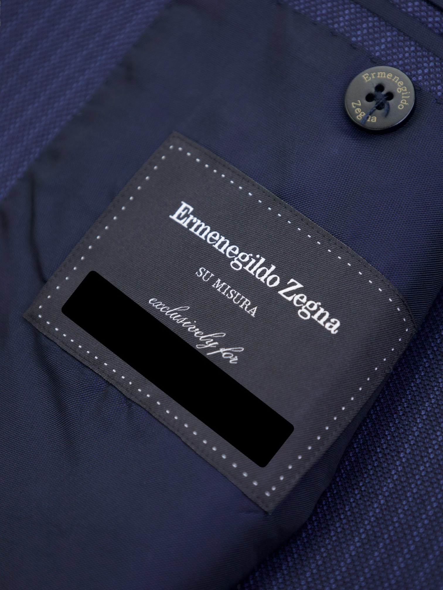 Ermenegildo Zegna Dark Blue Trofeo Pinstripe Mila Suit