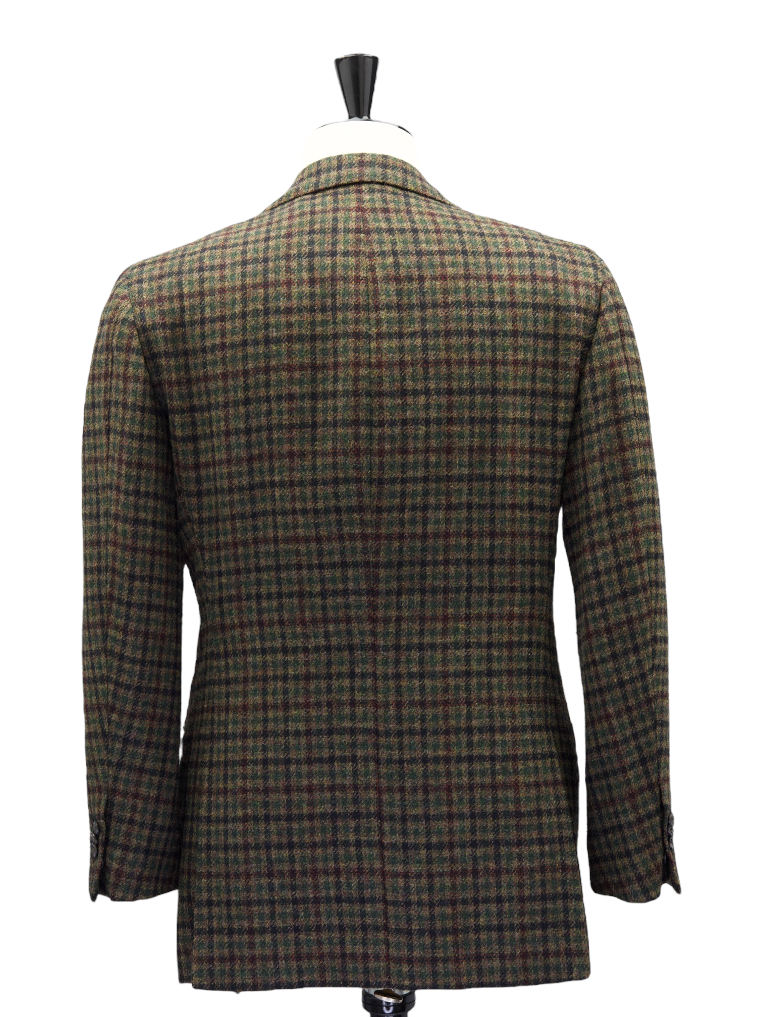 Saint Gregory Green Tartan Harris Tweed Jacket