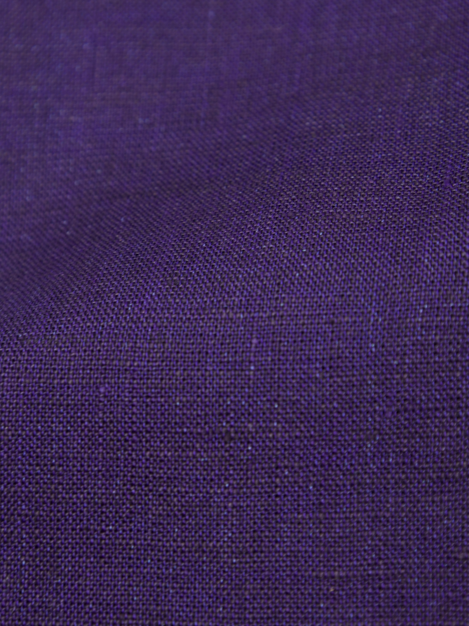 Emmanuele Maffeis Dark Purple Linen Shirt