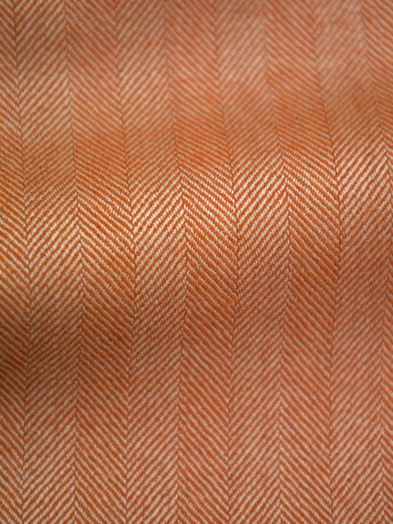 Corneliani Soft Orange Cashmere & Silk Herringbone Jacket