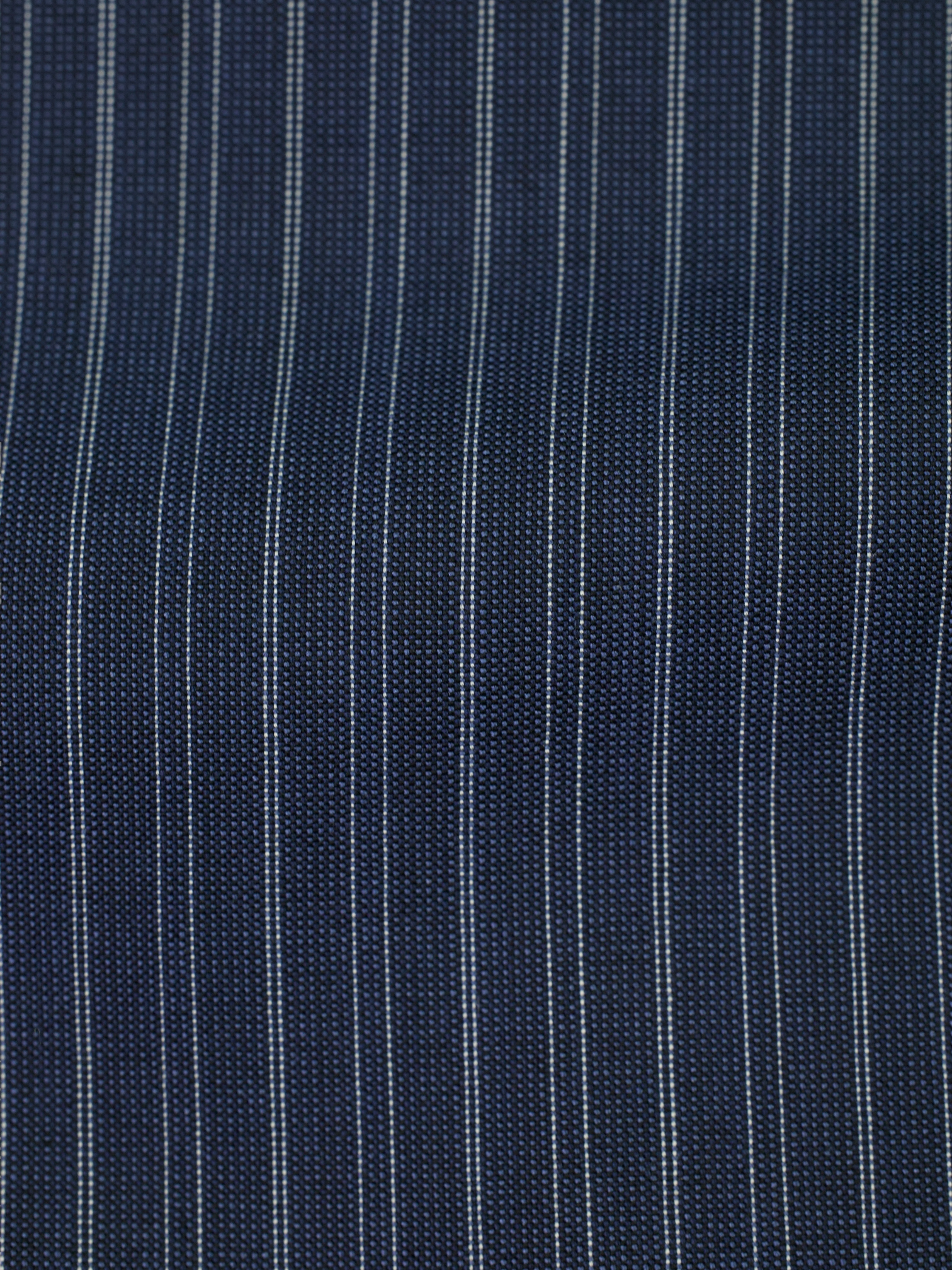 Corneliani Steel Blue Silk & Wool Multi-Pinstripe Suit