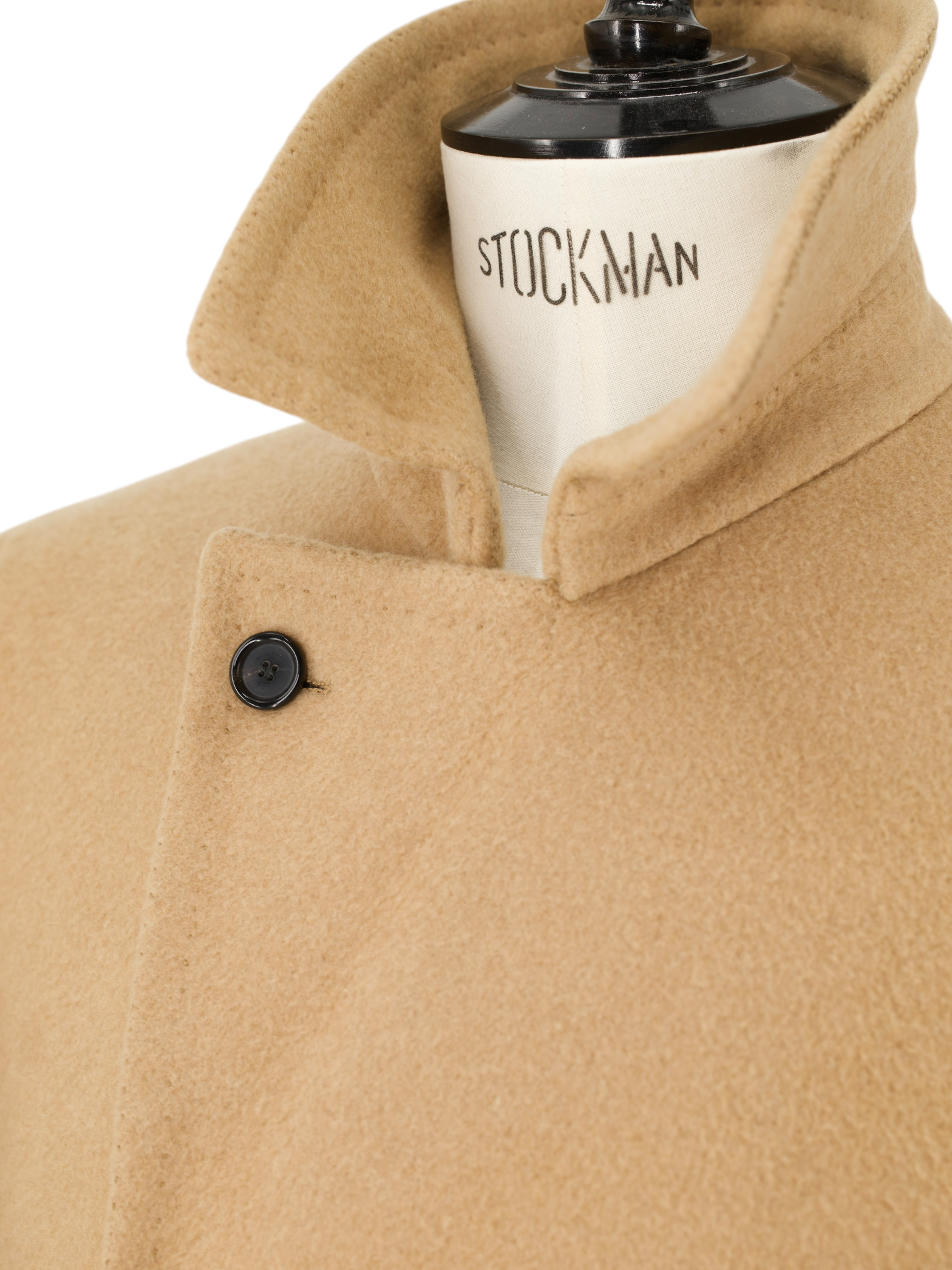 Cesare Attolini Brown Pure Camel Sartorial Peacoat