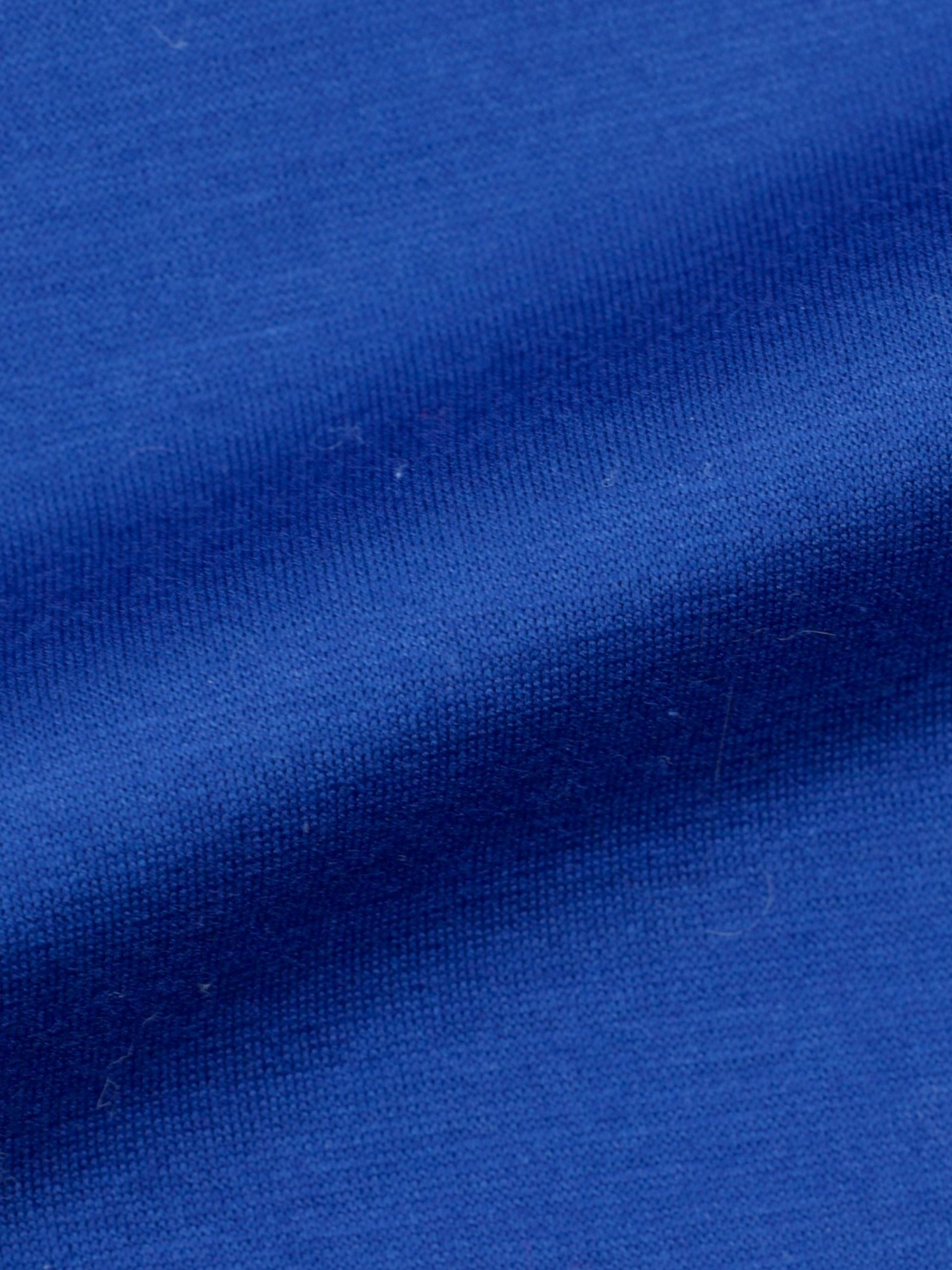 Marol Azure Blue Jersey-Knitted Cotton Shirt